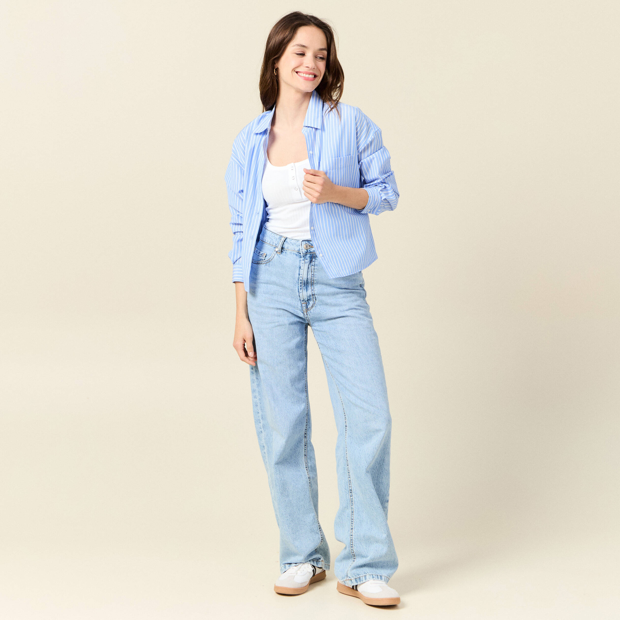 debardeur sans manches blanc femme Débardeur sans manches blanc femme