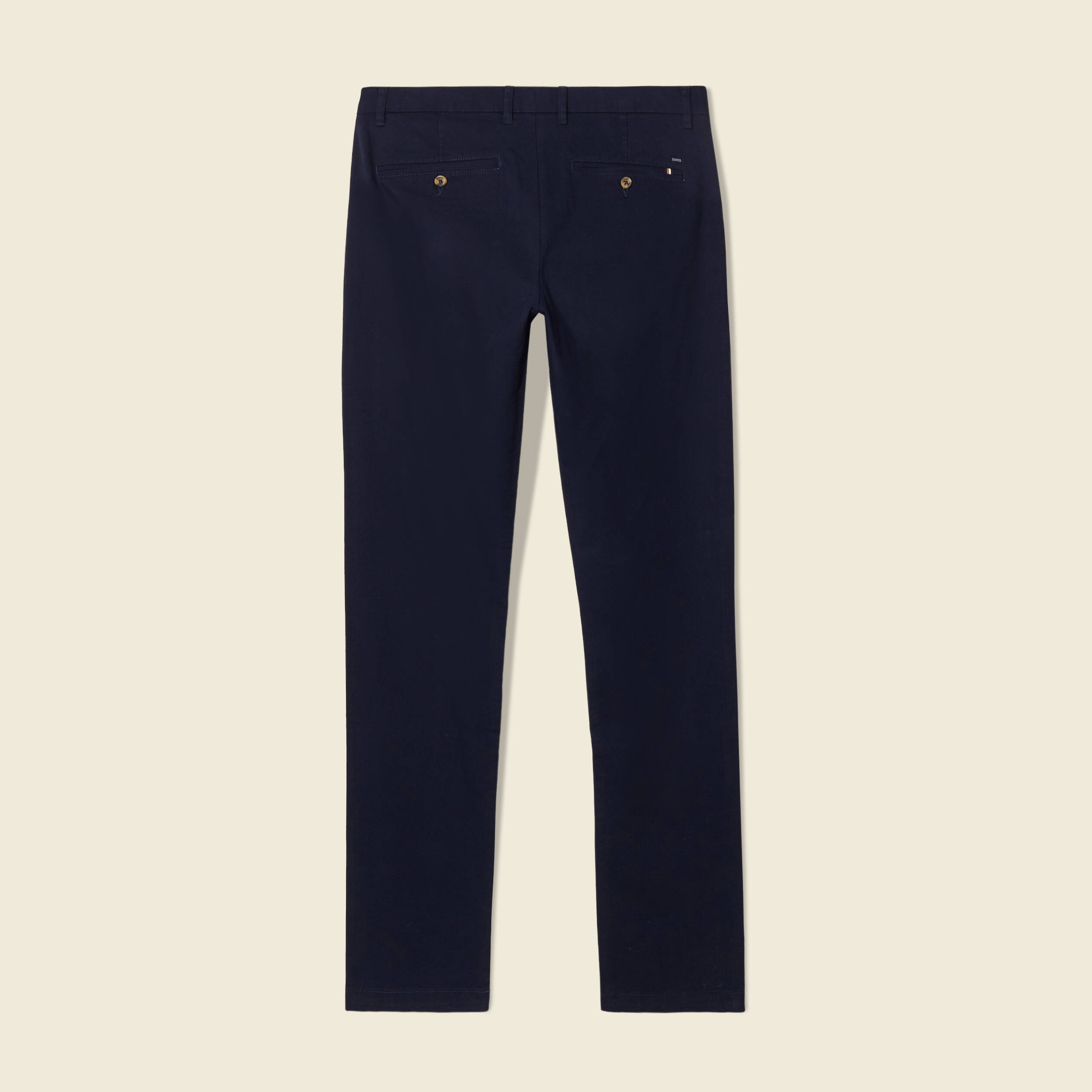 pantalon slim instinct chino bleu fonce homme Pantalon slim Instinct chino bleu foncé homme