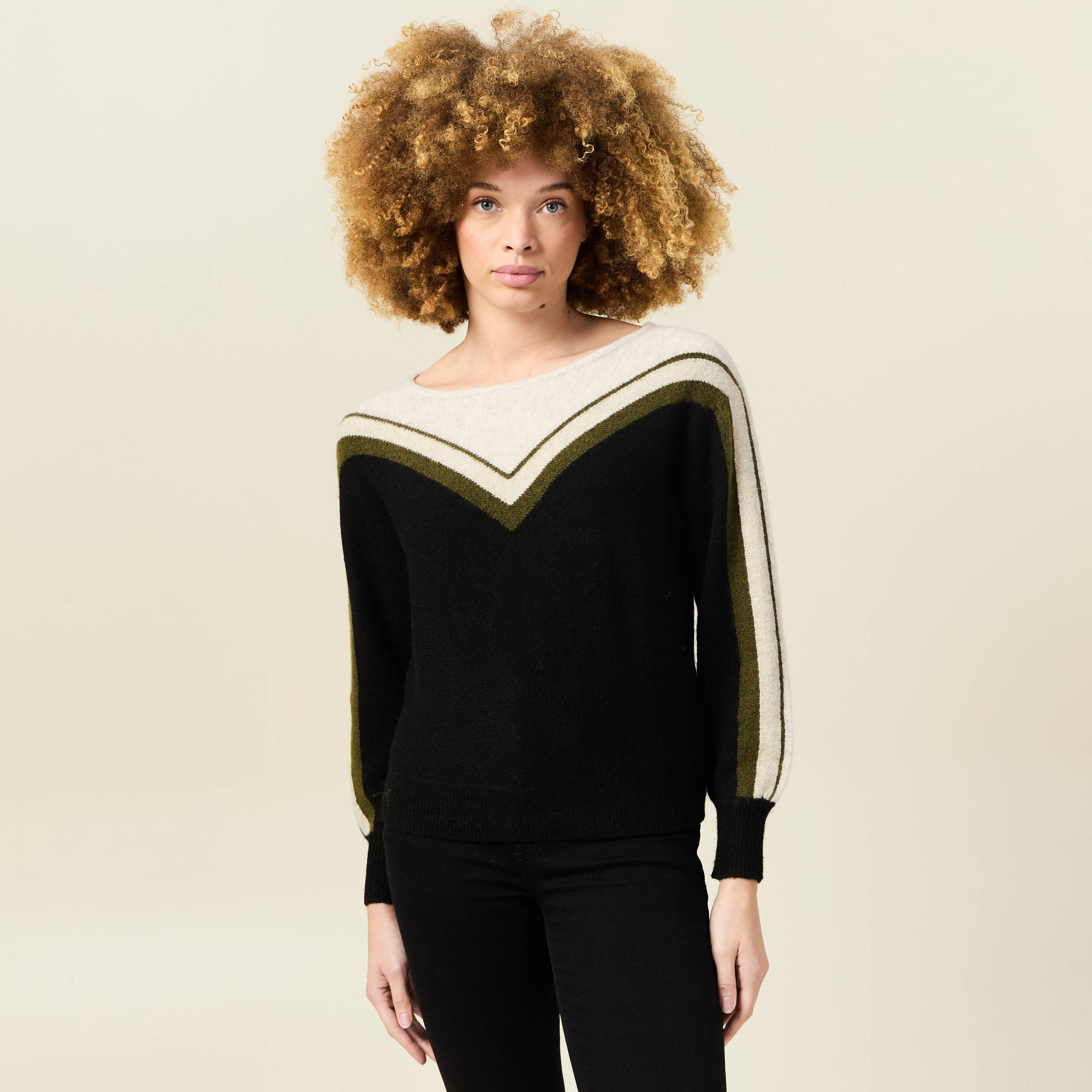 pull manches longues ecru femme Pull manches longues ecru femme
