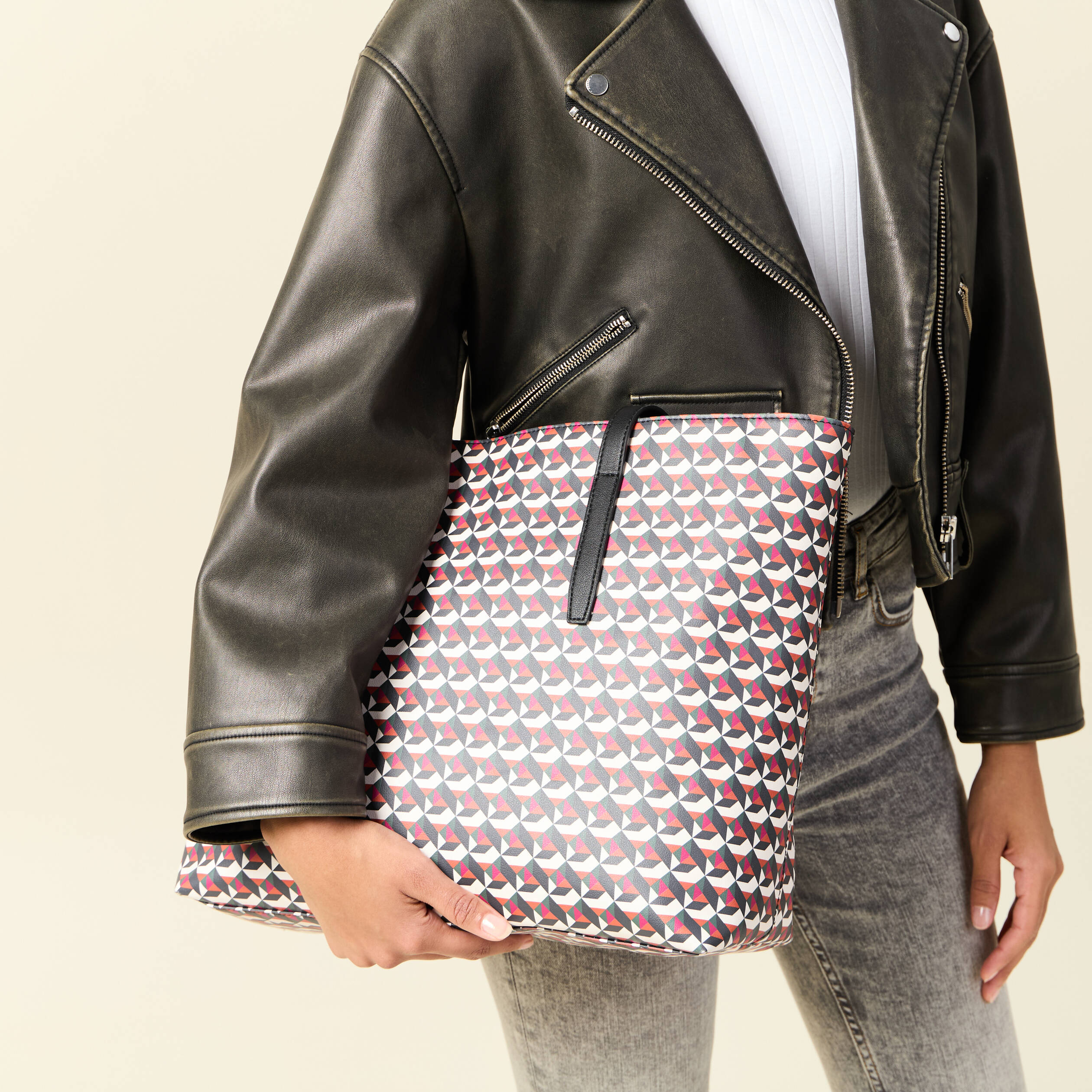 sac cabas multicolore femme Sac cabas multicolore femme