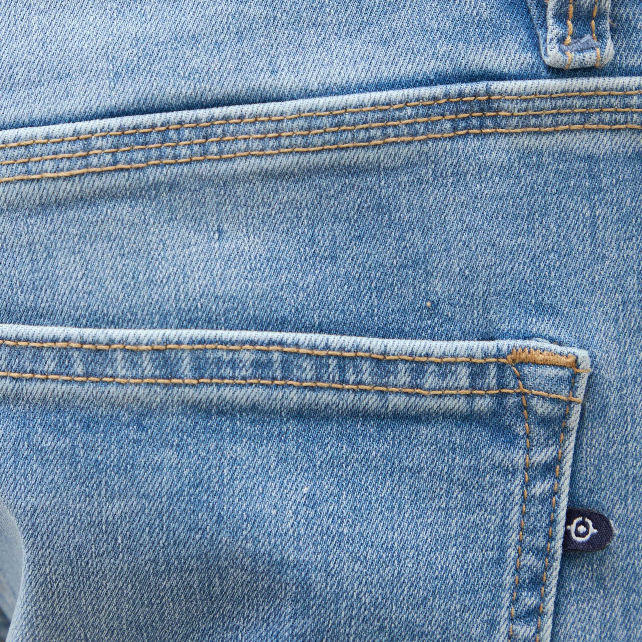 Jeans straight denim used homme