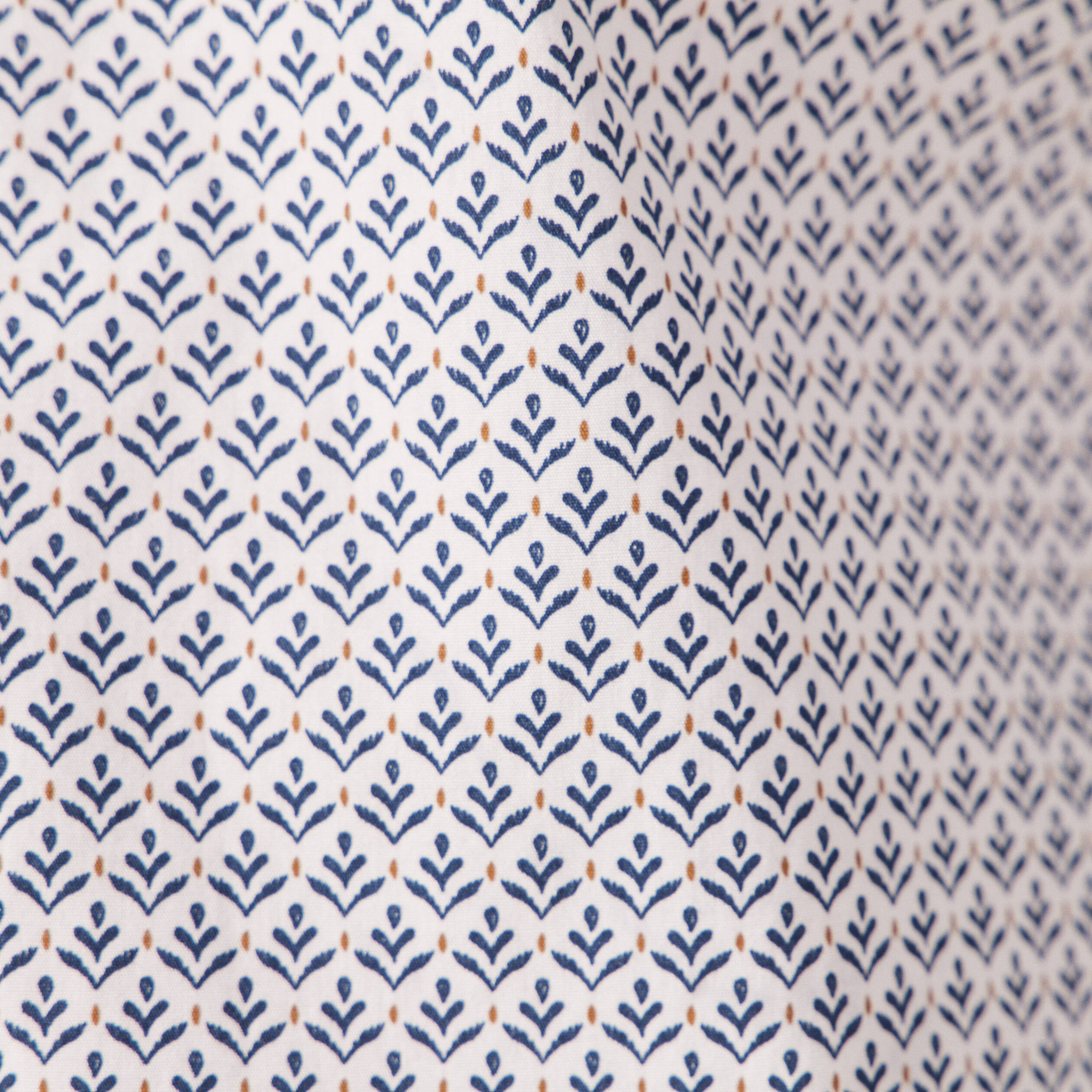 Chemise en coton manches longues blanc homme