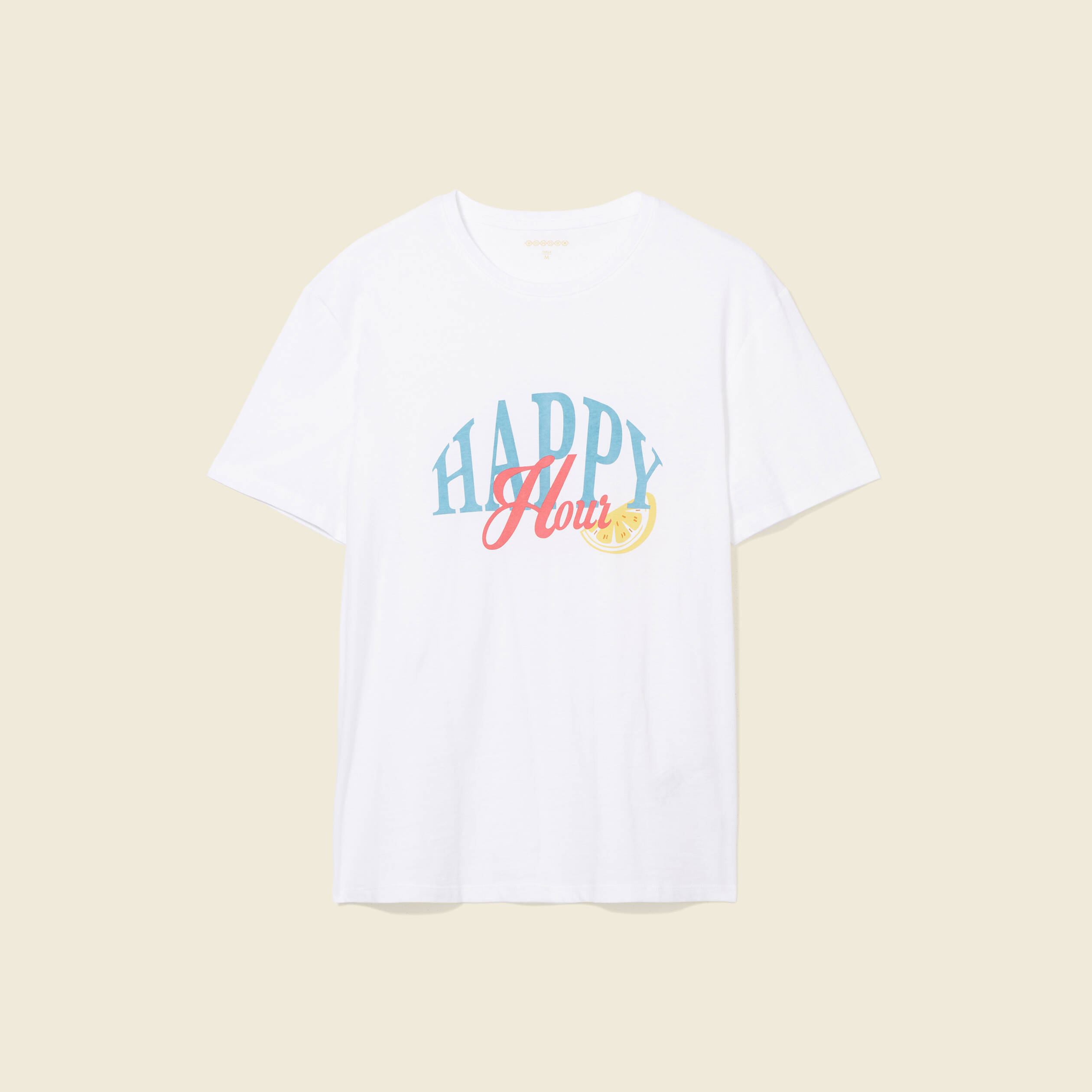 t shirt manches courtes ecru homme T-shirt manches courtes ecru homme