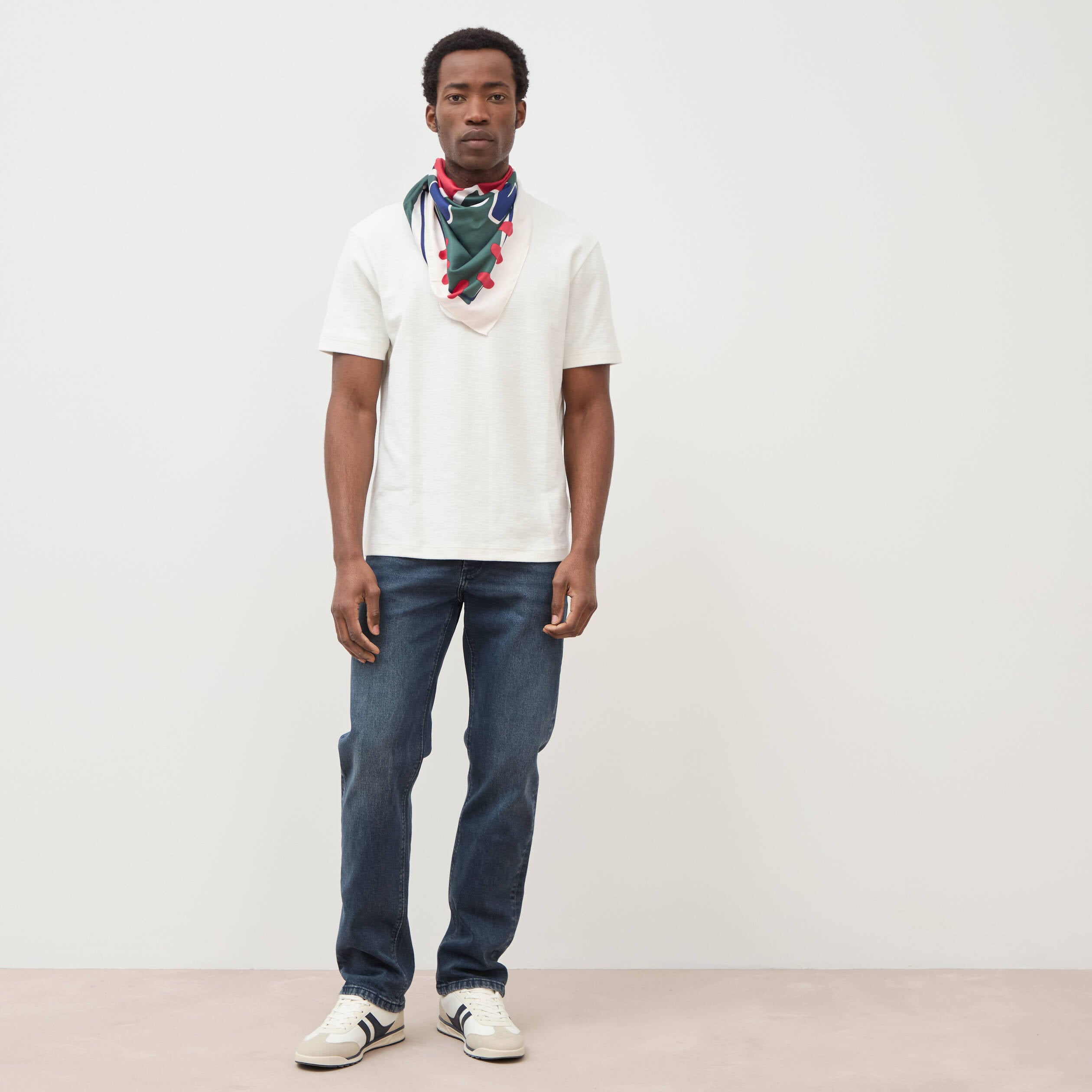 Jeans regular longueur 32 denim stone homme