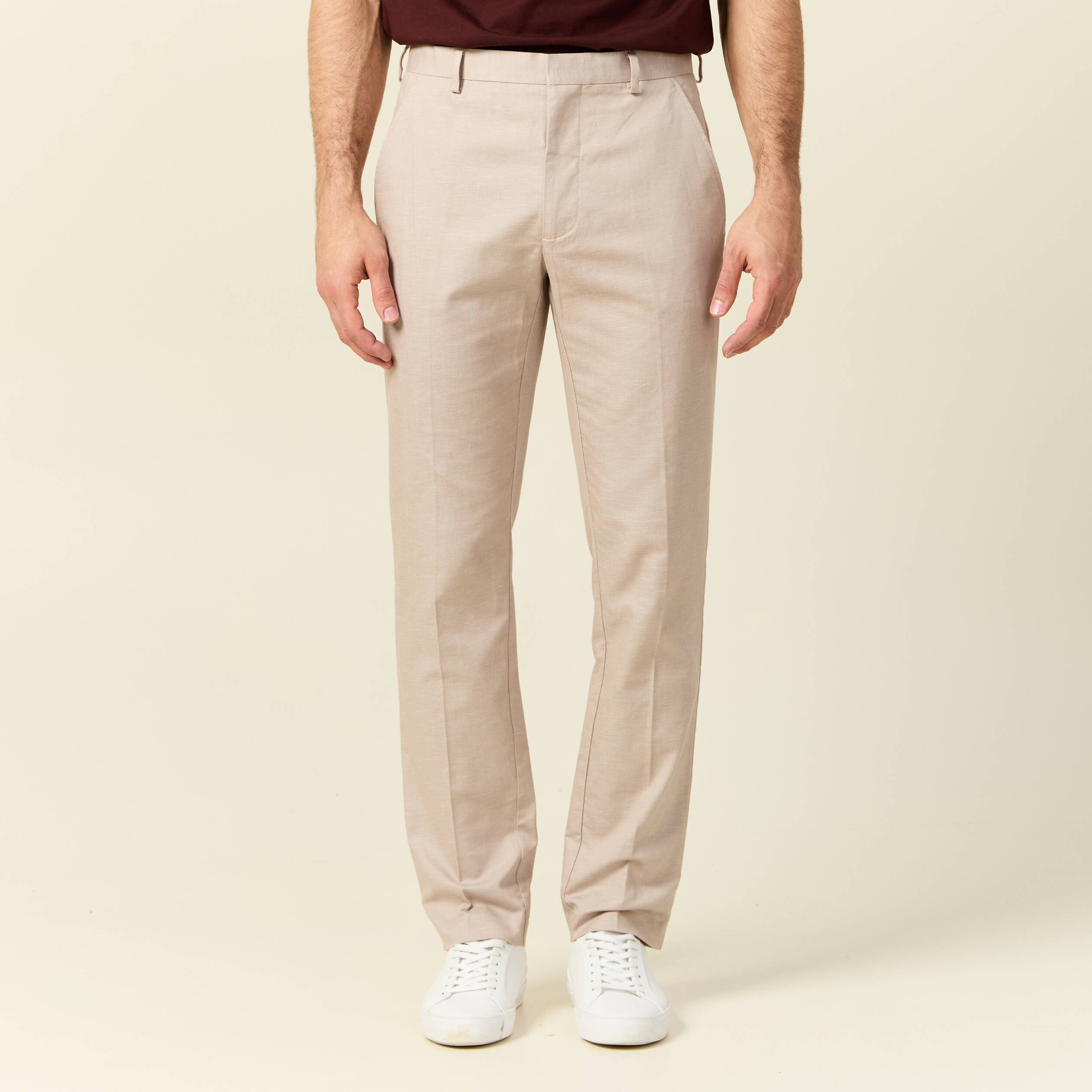 pantalon chino gris homme Pantalon chino gris homme