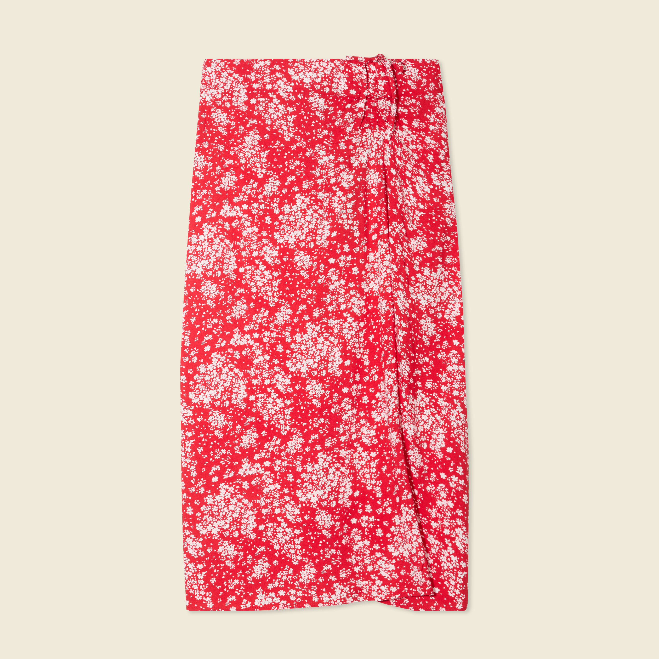 jupe longue portefeuille rouge femme Jupe longue portefeuille rouge femme