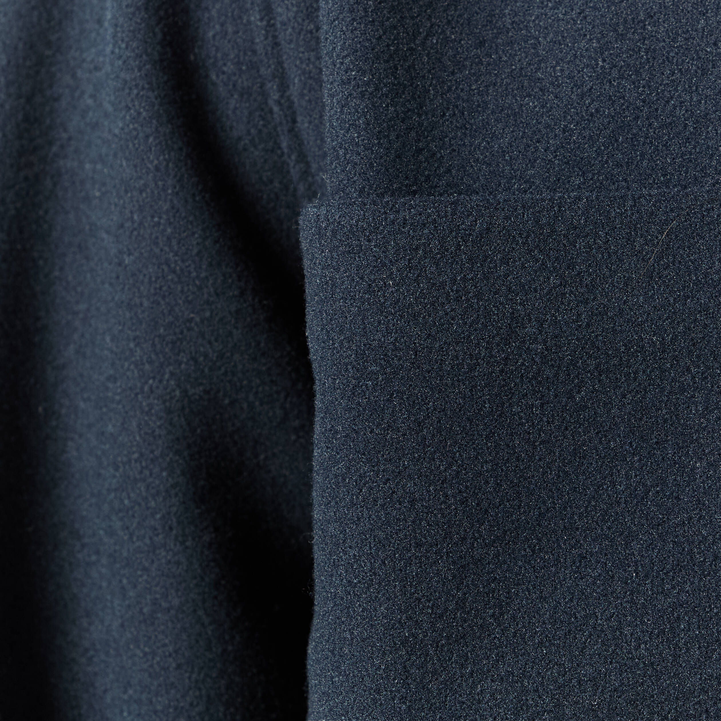 Surchemise oversize col classique bleu marine homme