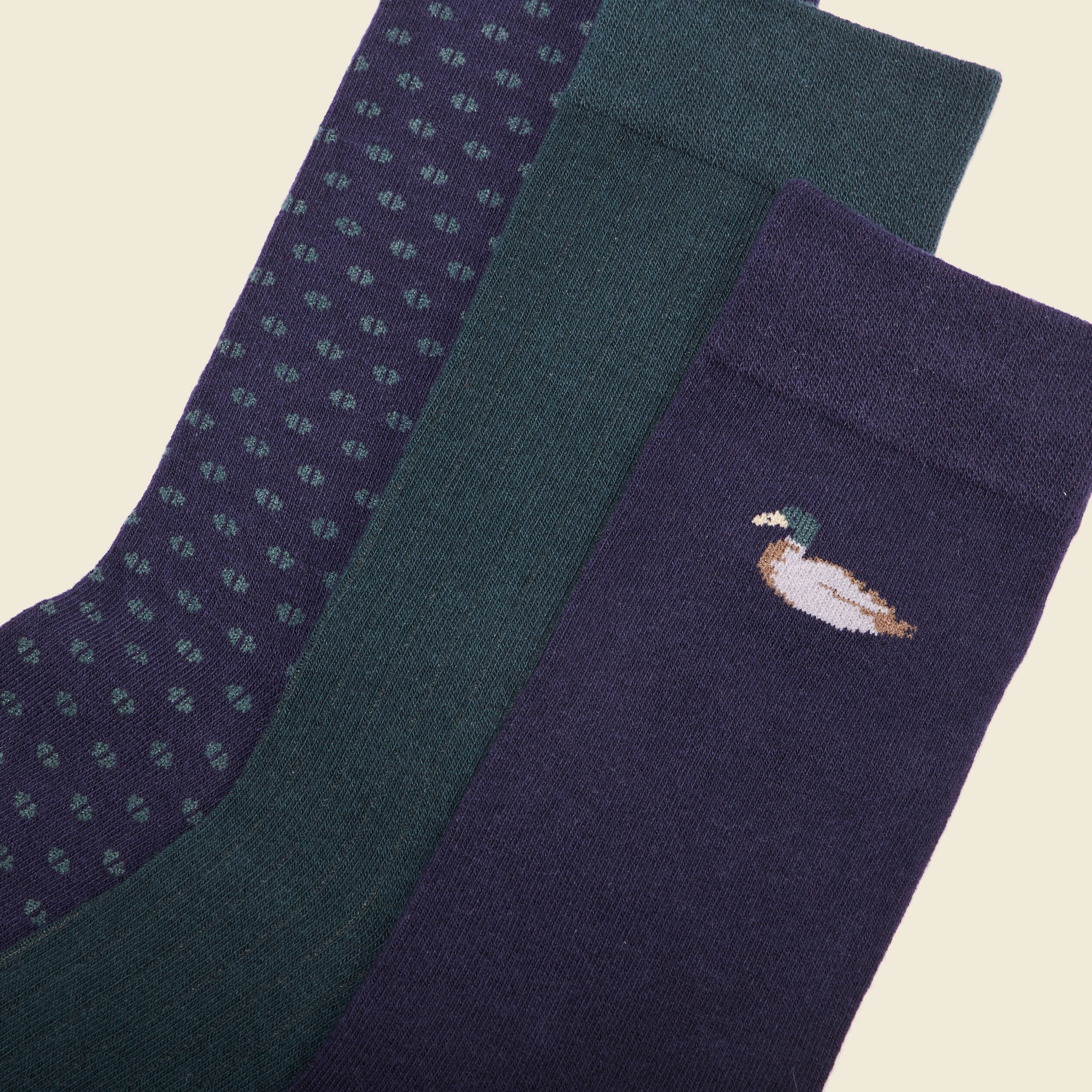 lot 3 paires chaussettes vert fonce homme Lot 3 paires chaussettes vert foncé homme