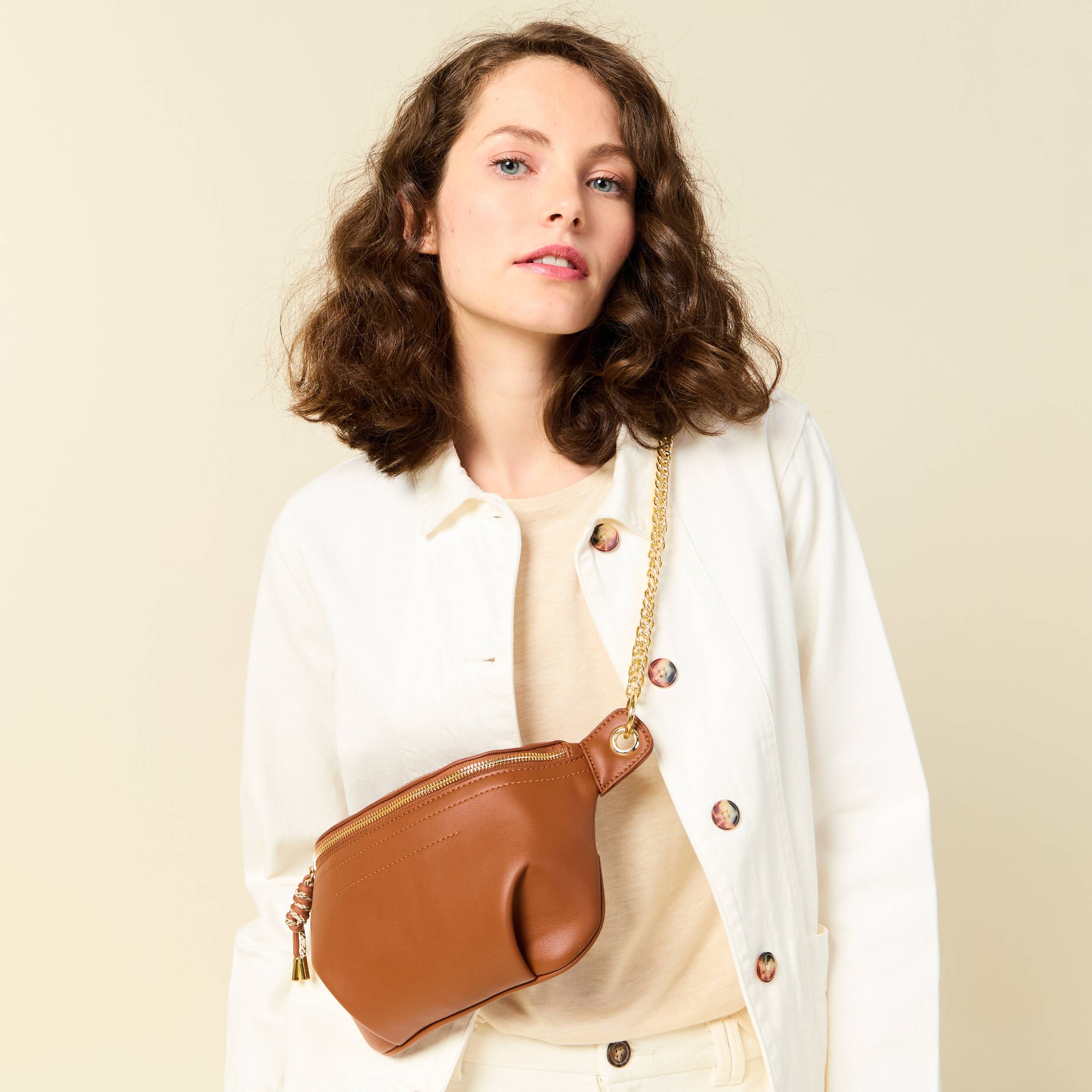 sac banane marron femme Sac banane marron femme