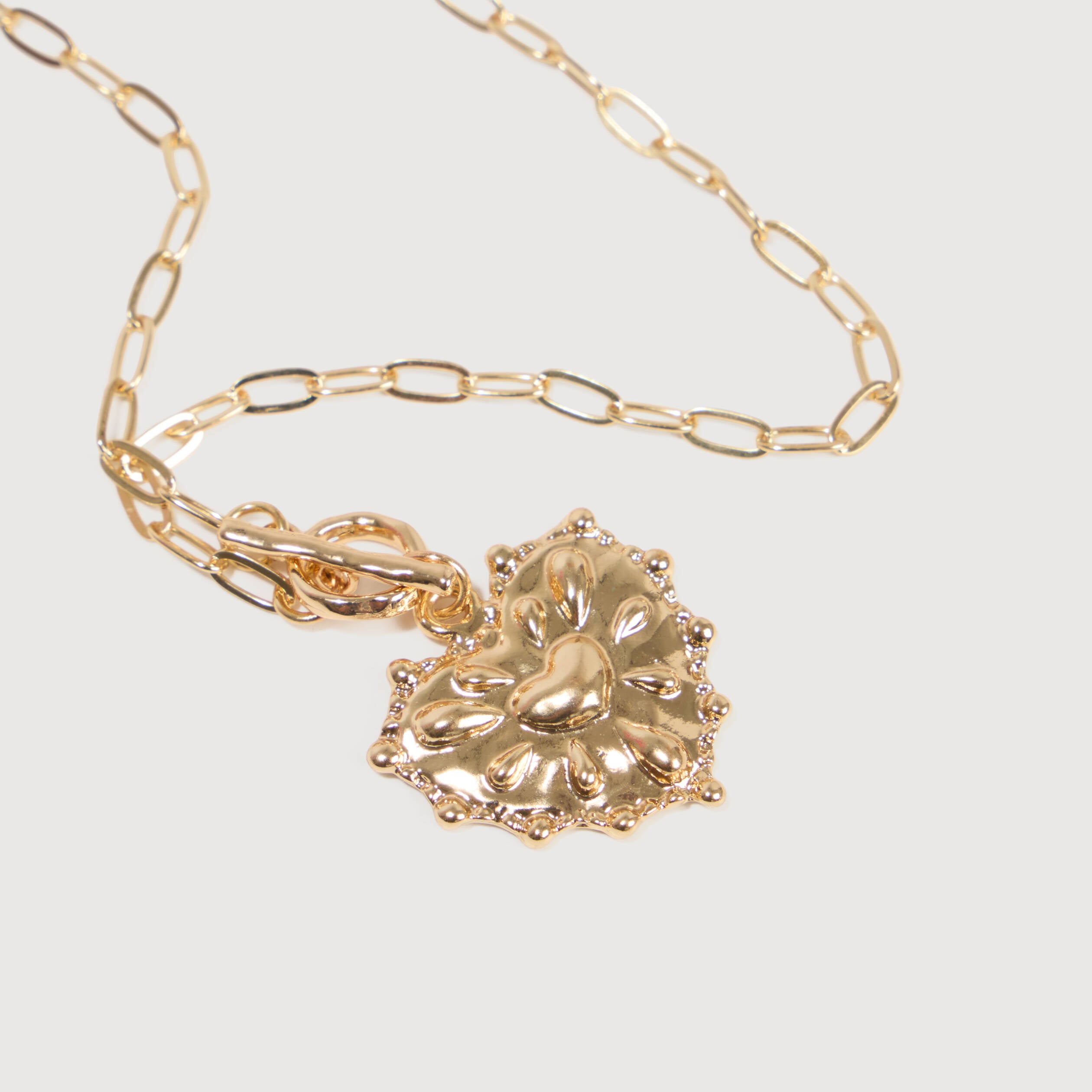 Collier couleur or femme