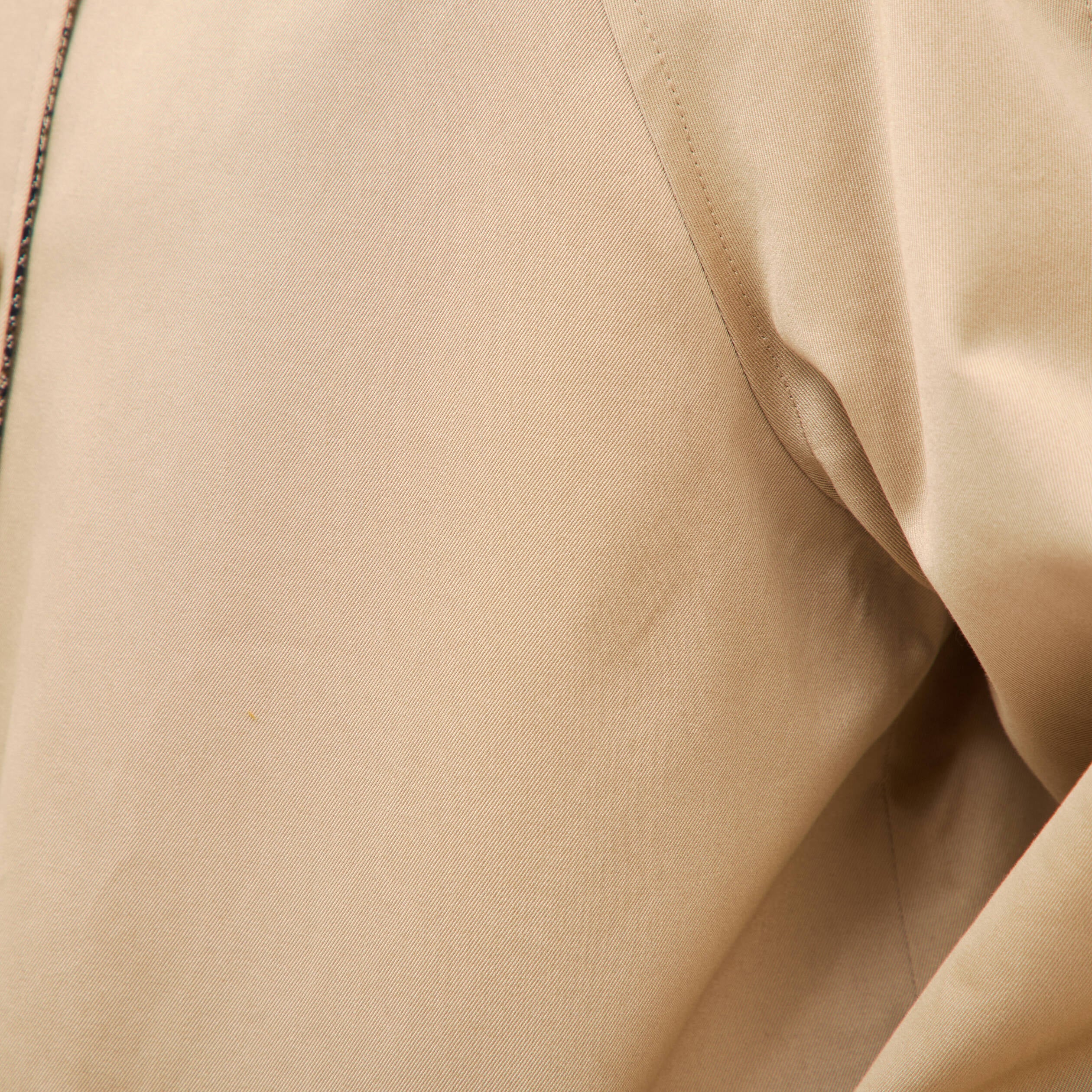 Trench long oversize r&eacute;versible beige femme