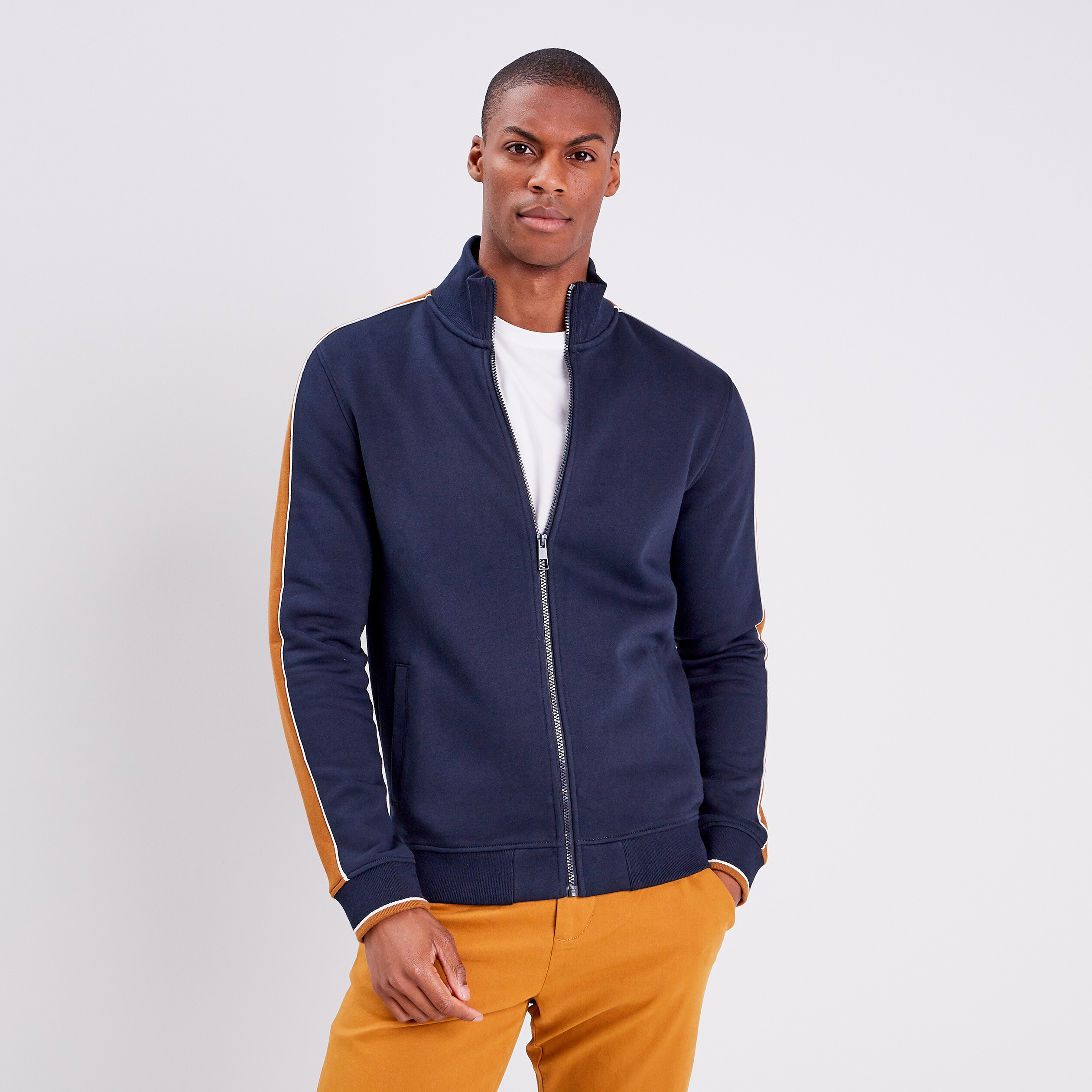 Sweat bleu sales marine homme