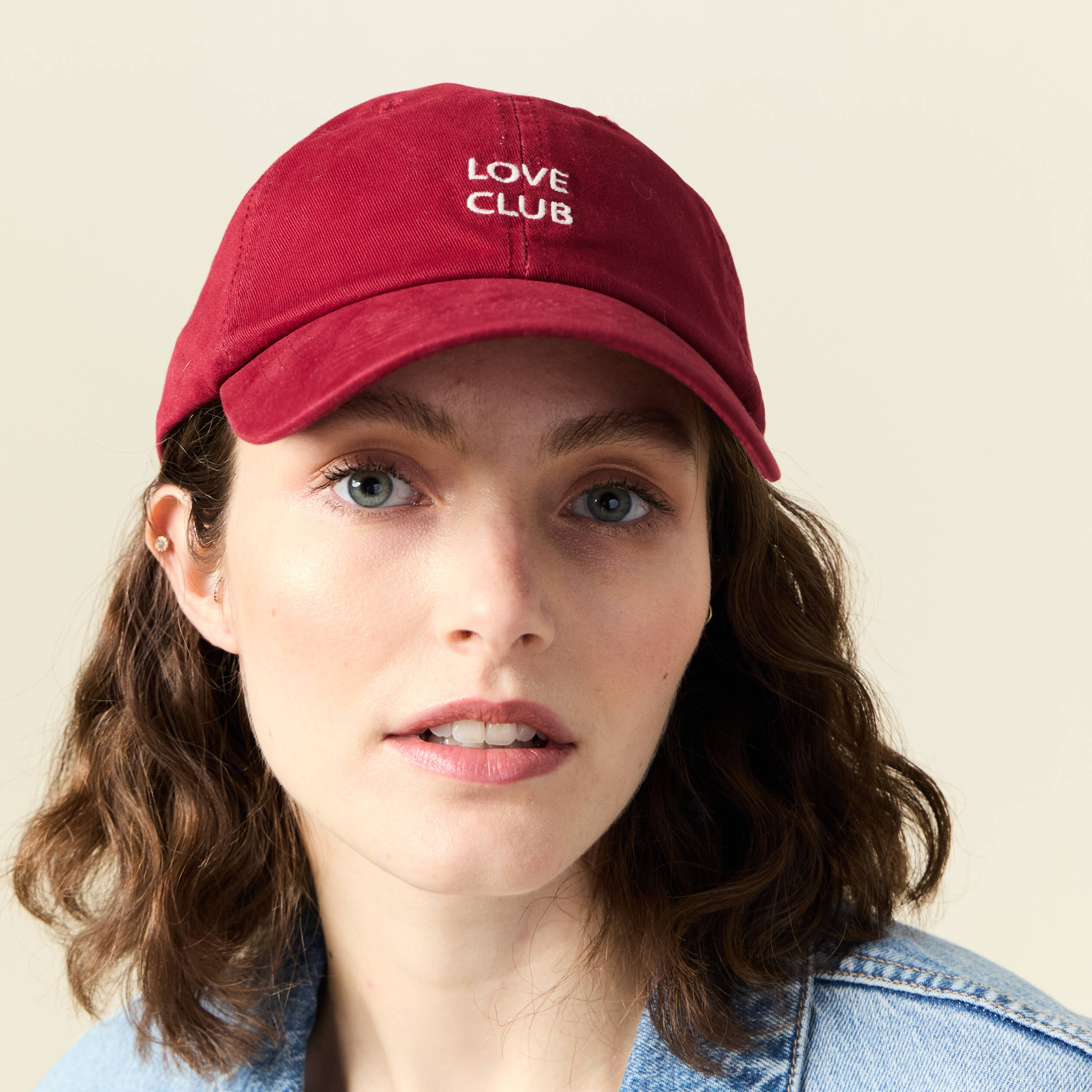 casquette brodee prune femme Casquette brodée prune femme