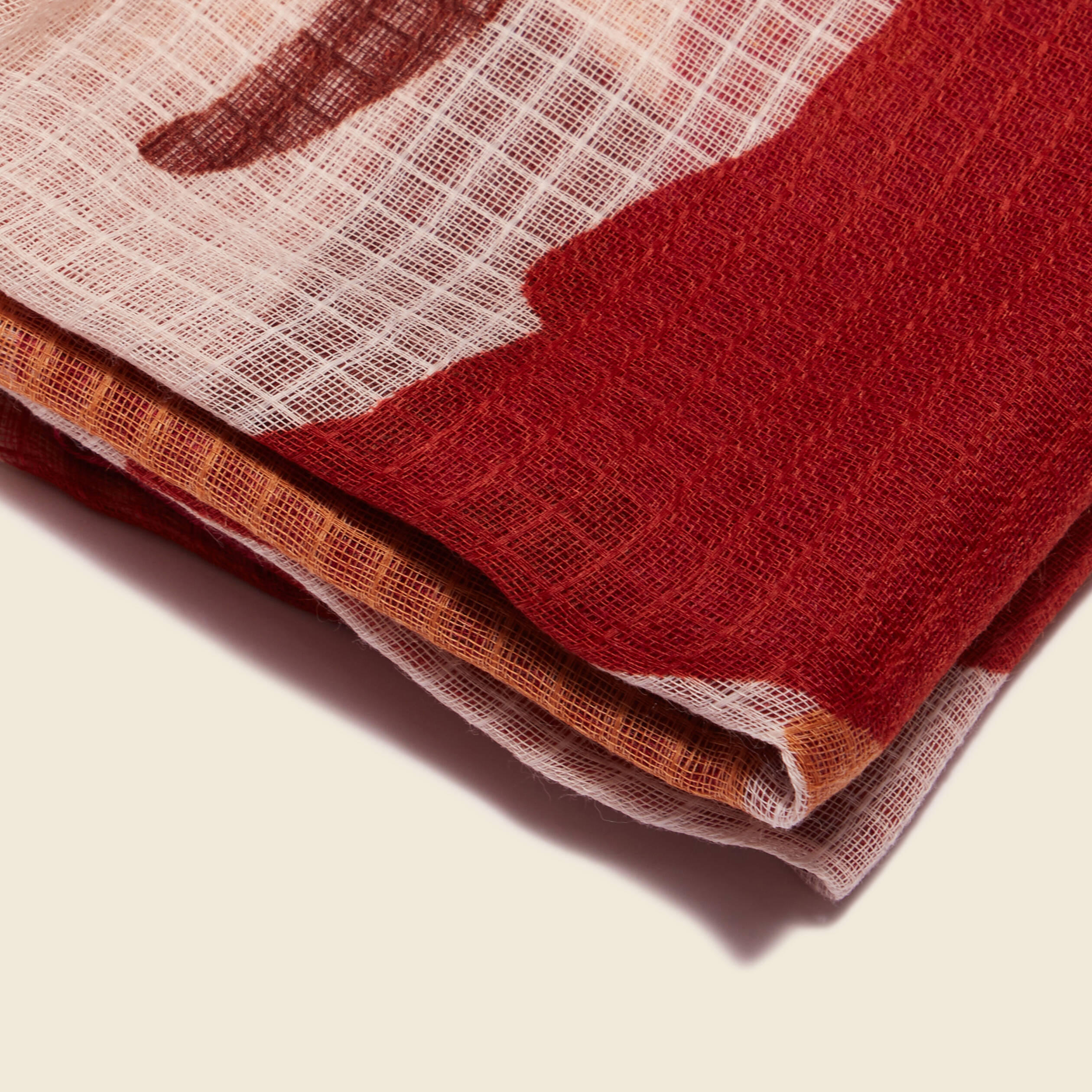 foulard marron cognac femme Foulard marron cognac femme