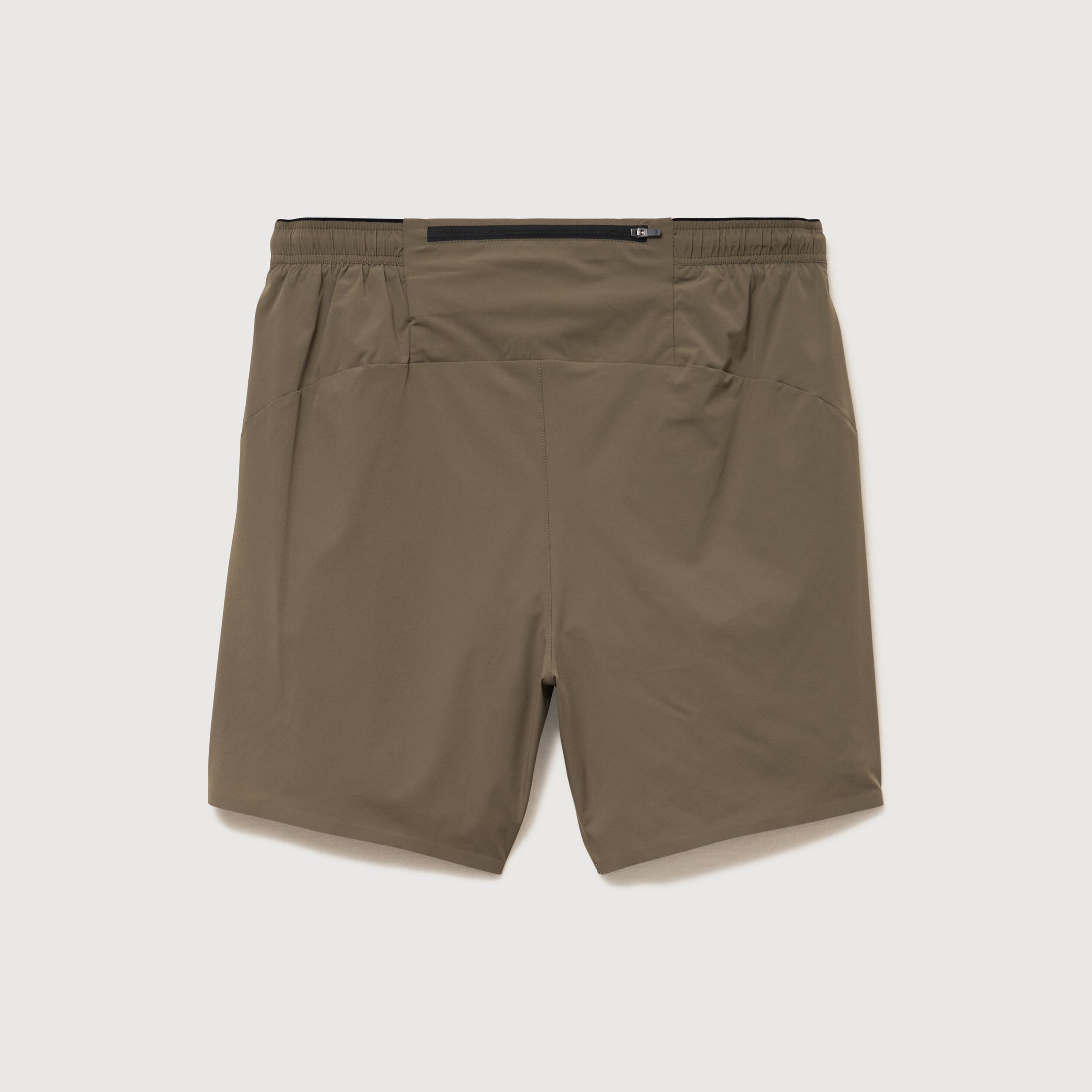 Short doubl&eacute; taupe homme