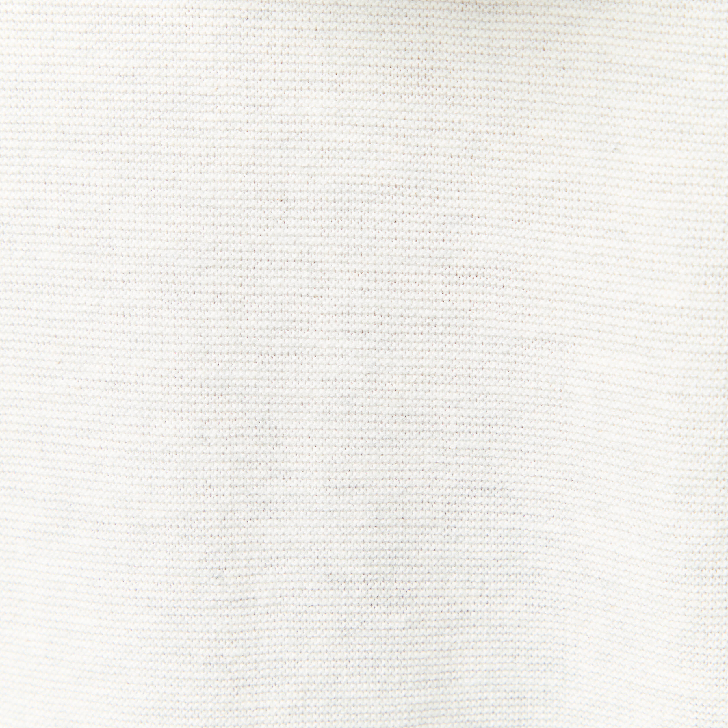 Pull fin en coton &agrave; capuche ecru homme