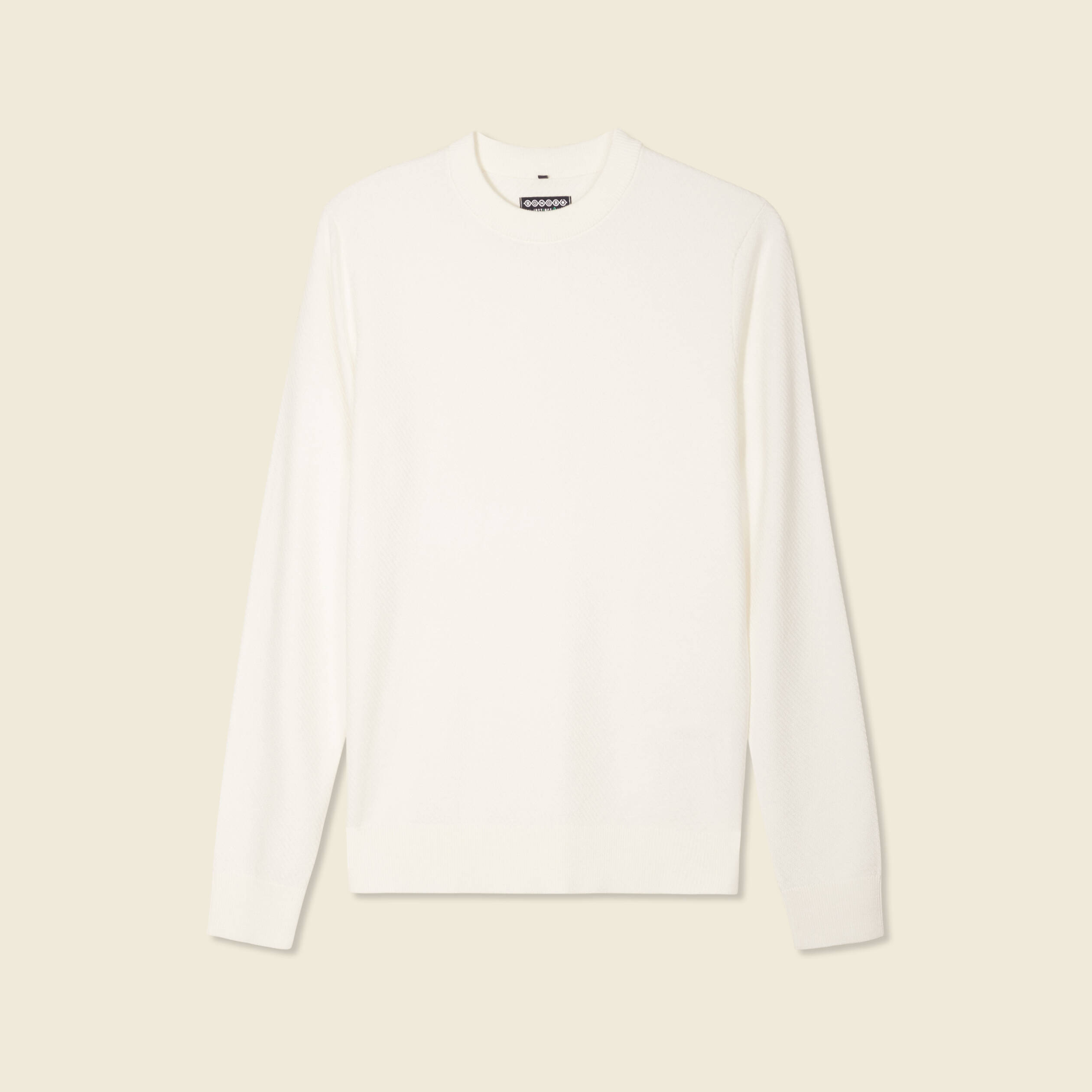pull manches longues ecru homme Pull manches longues ecru homme