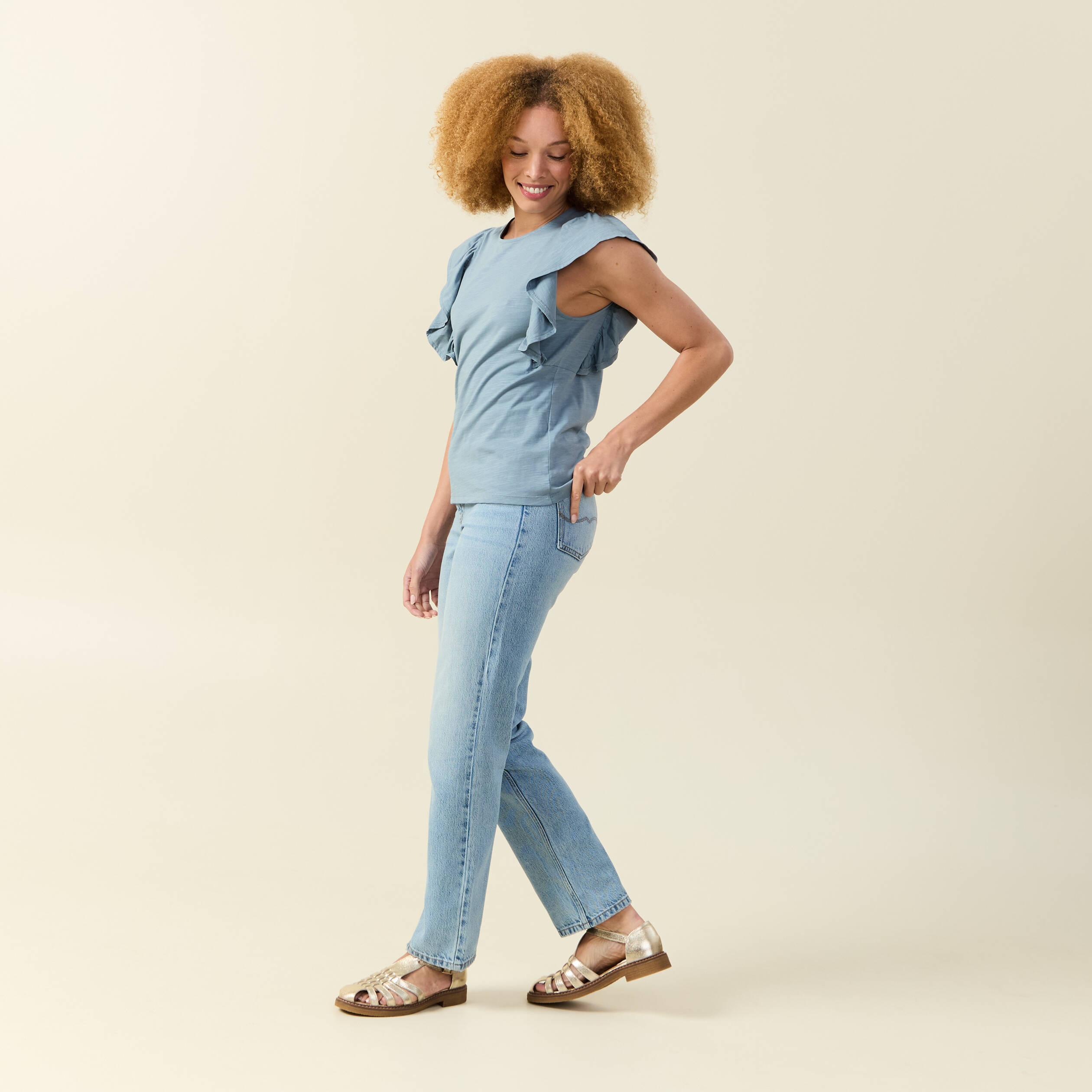 Débardeur sans manches gris femme
