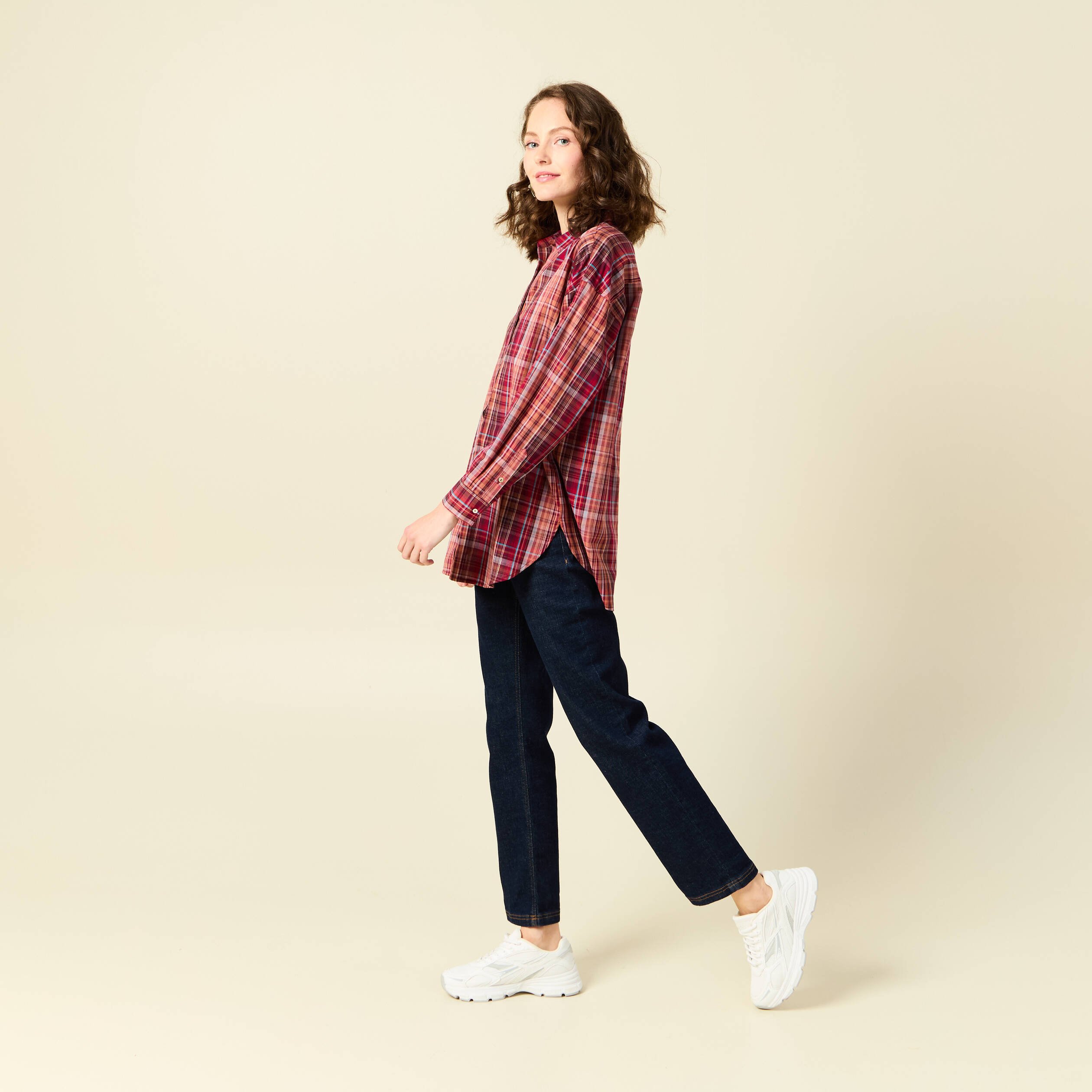 blouse manches longues prune femme Blouse manches longues prune femme