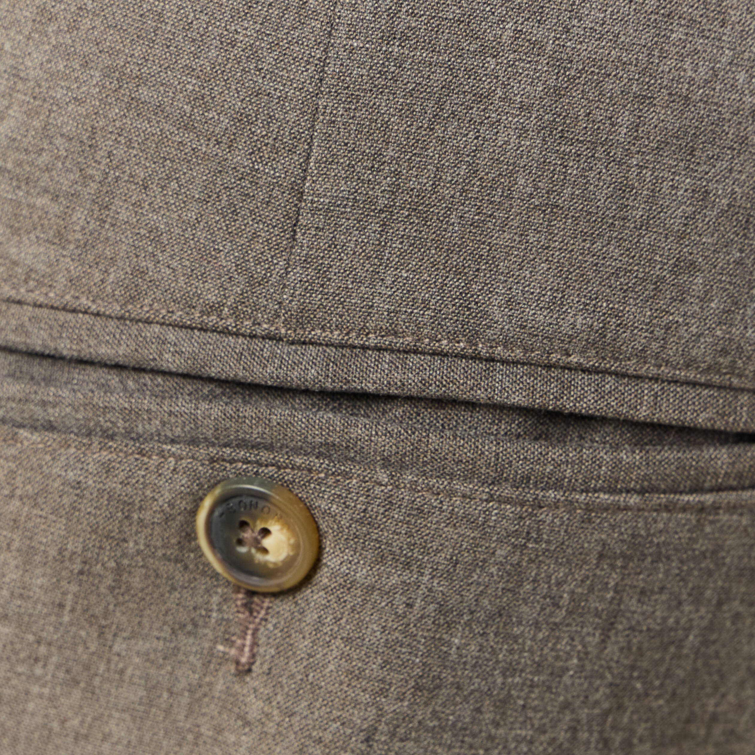 pantalon chino jogger taupe homme Pantalon chino jogger taupe homme