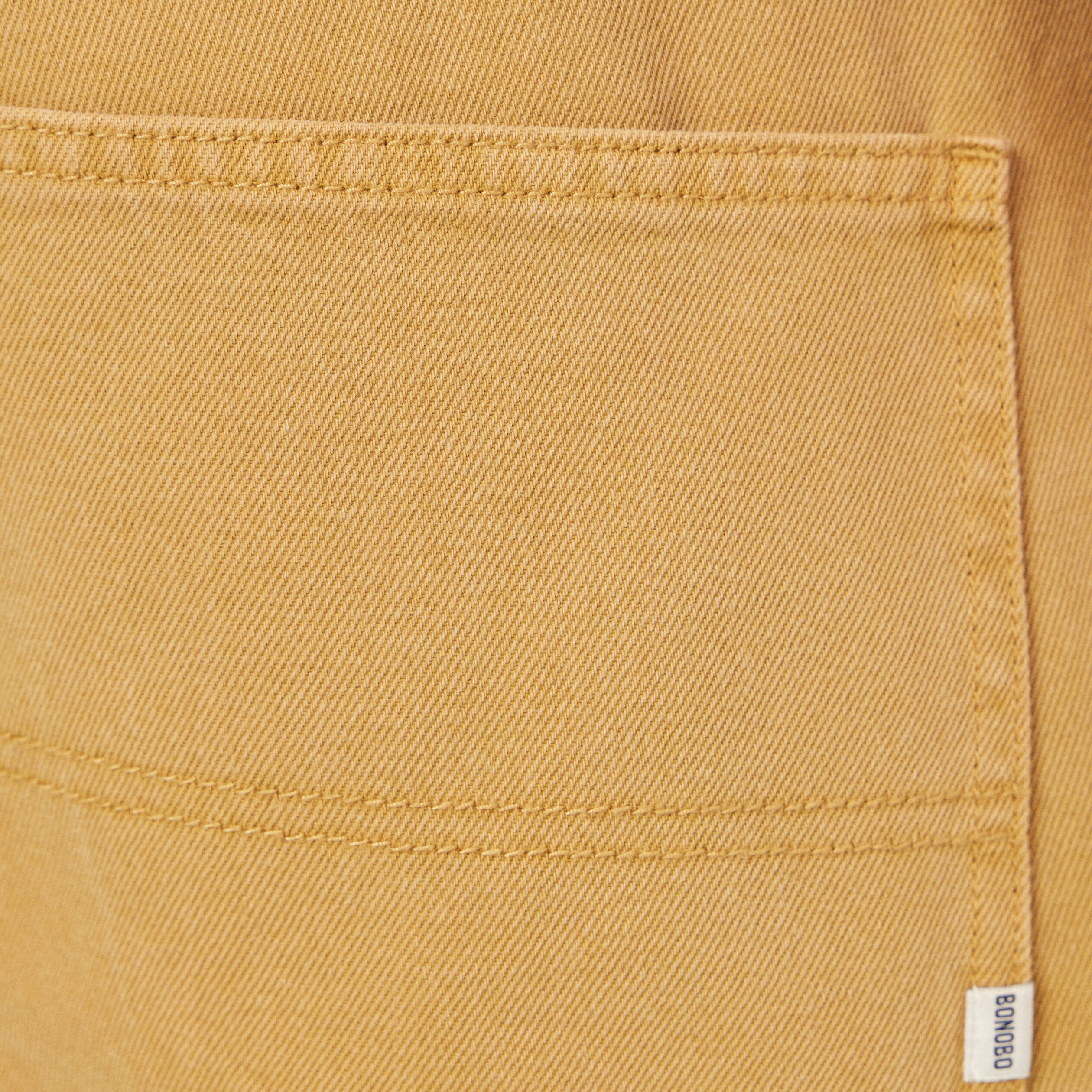 Salopette large beige homme