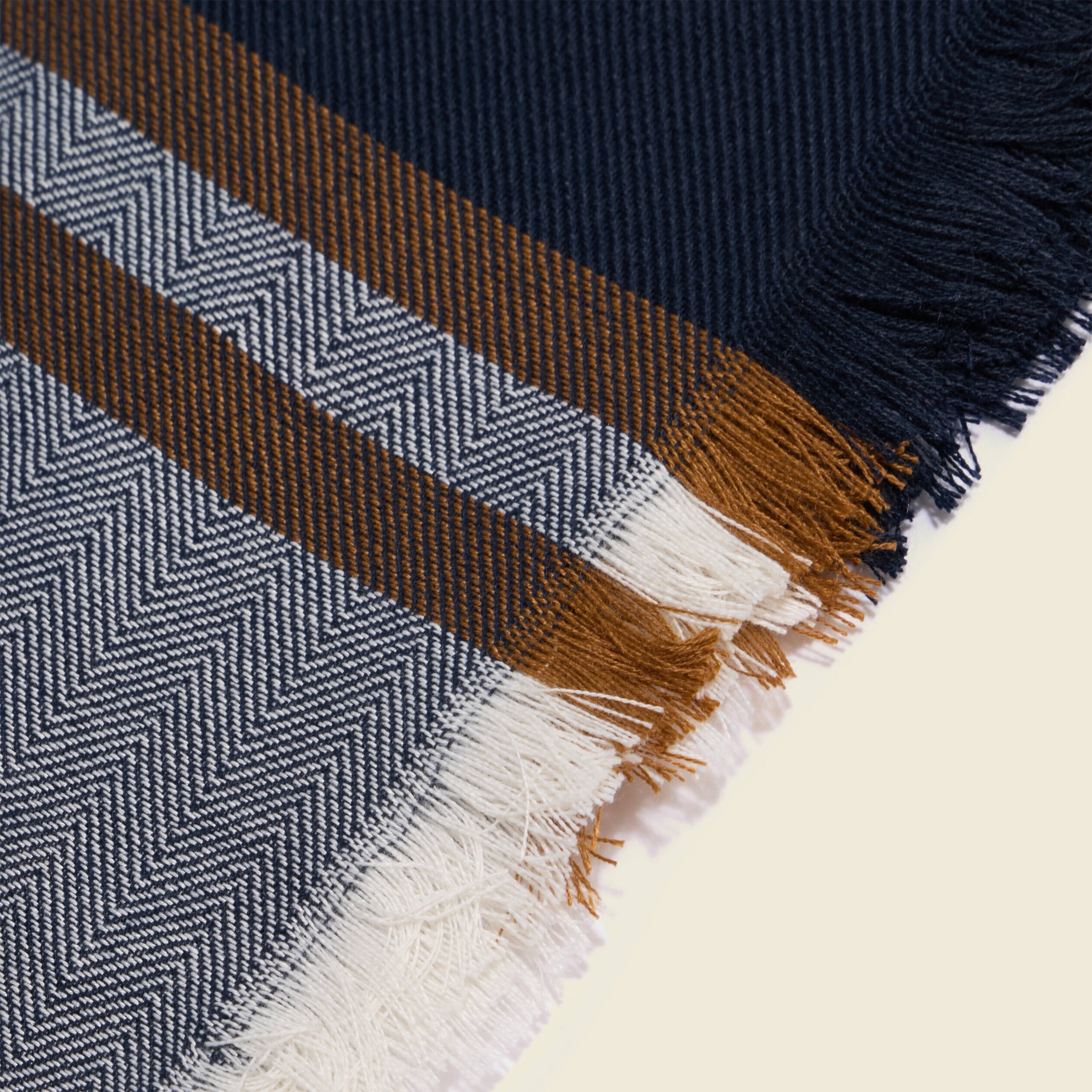 Foulard bleu marine homme