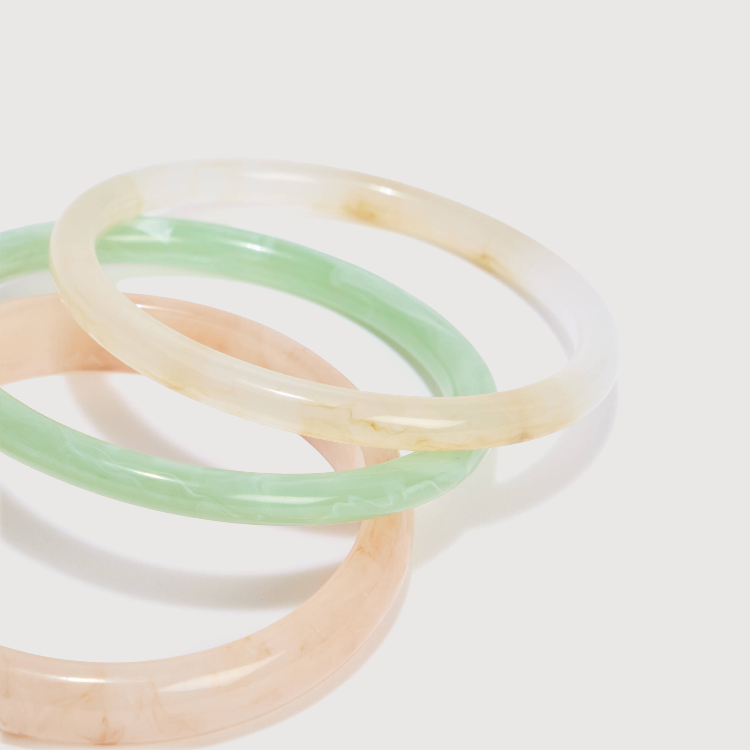 Bracelet vert pastel femme