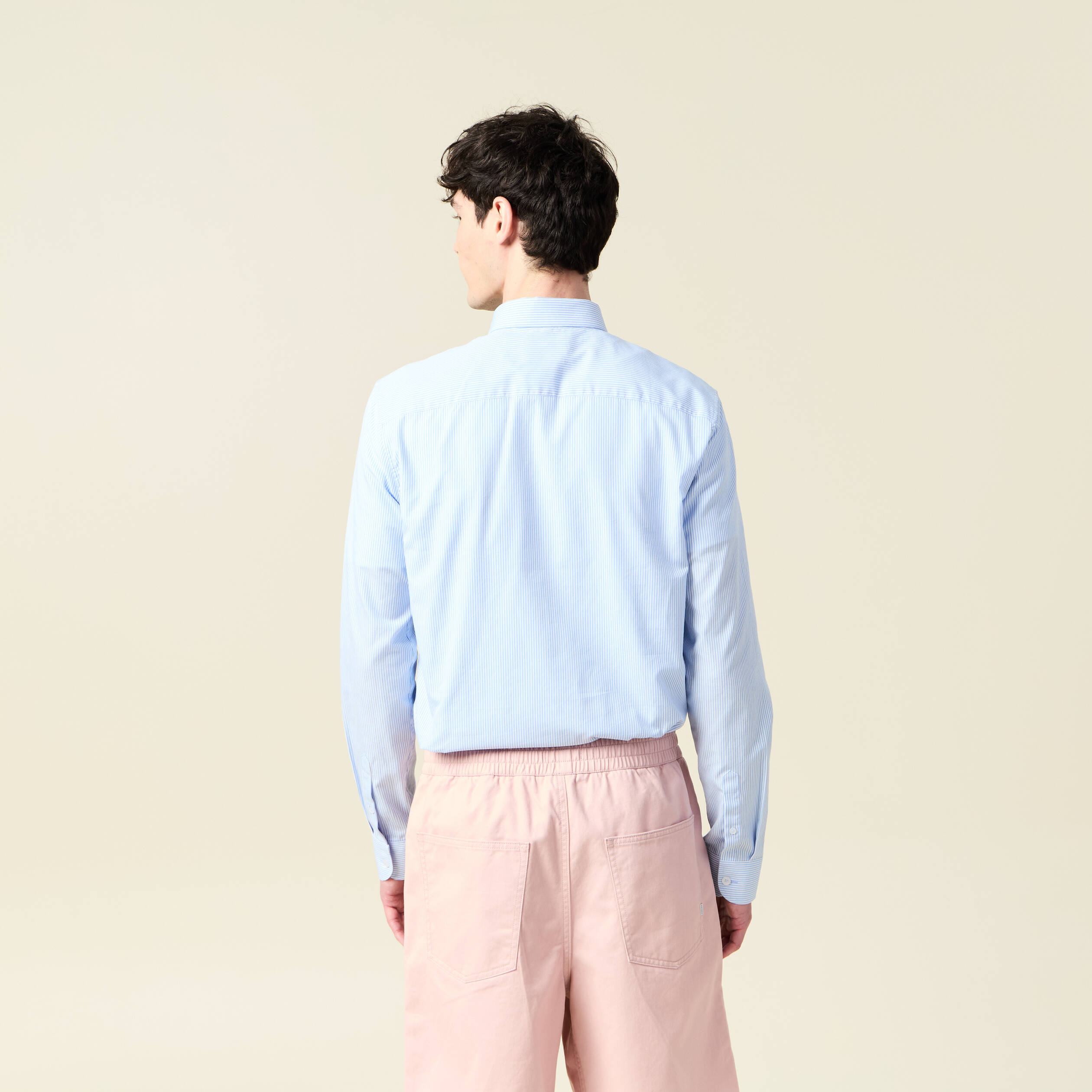 chemise manches longues bleu ciel homme Chemise manches longues bleu ciel homme