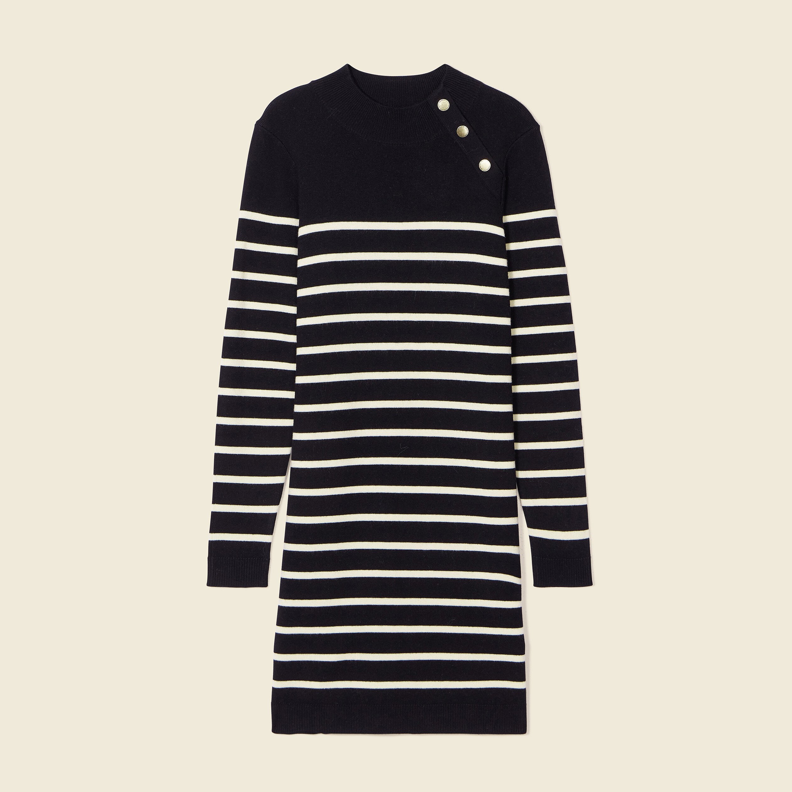 robe pull eco responsable noir femme Robe pull éco-responsable noir femme