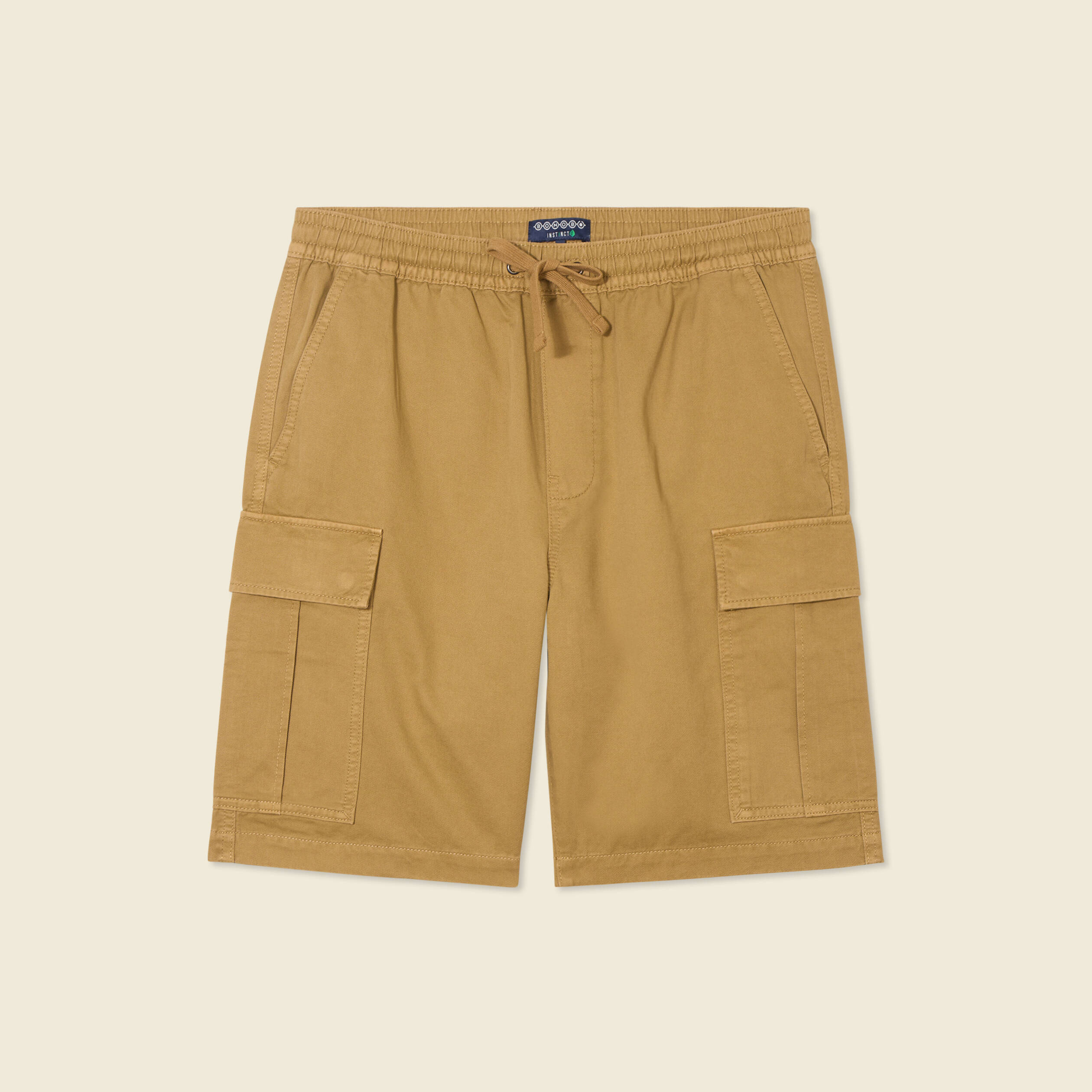 bermuda droit cargo camel homme Bermuda droit cargo camel homme