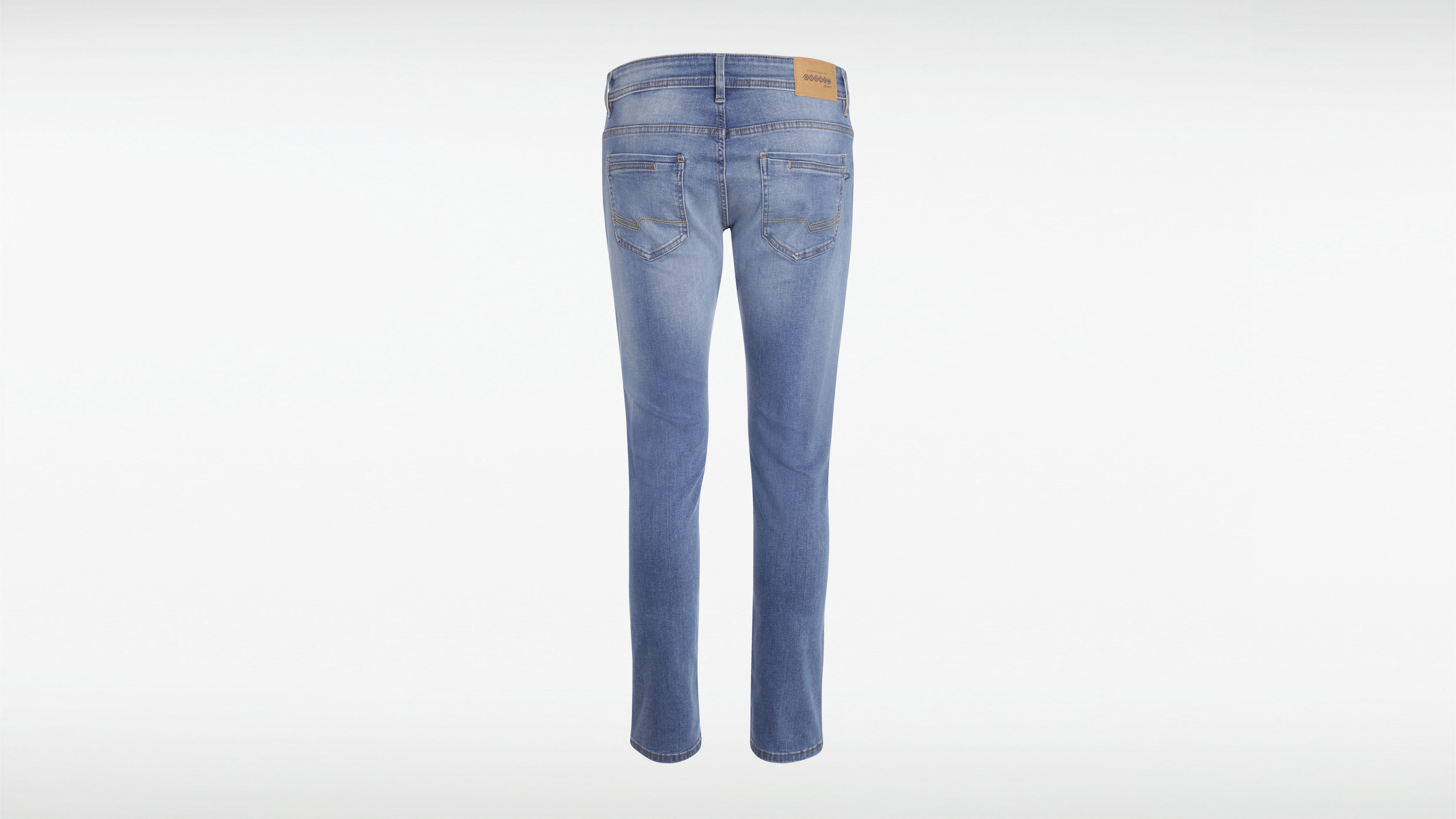 Jeans slim crinkle Instinct denim used homme