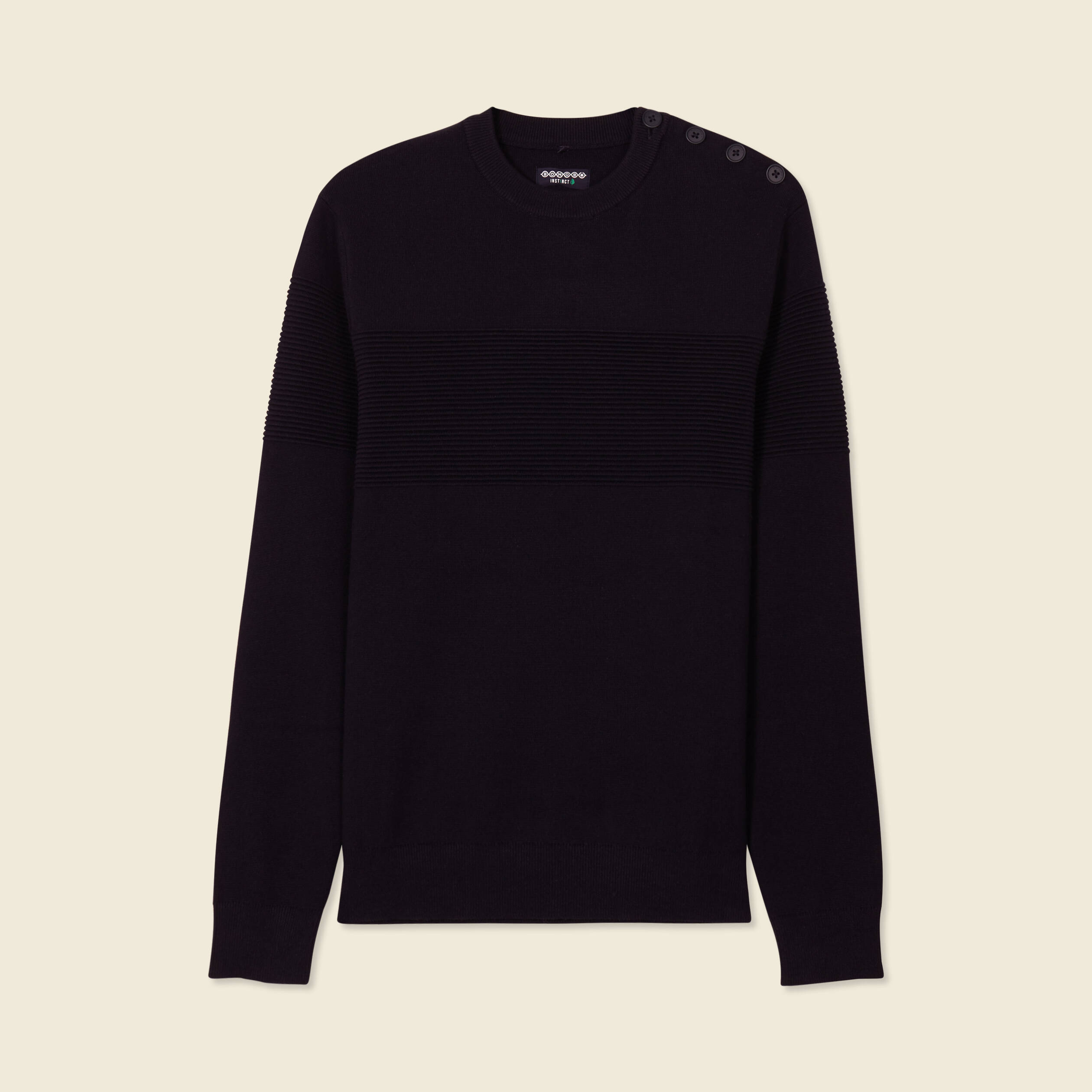 pull eco responsable bleu fonce homme Pull éco-responsable bleu foncé homme