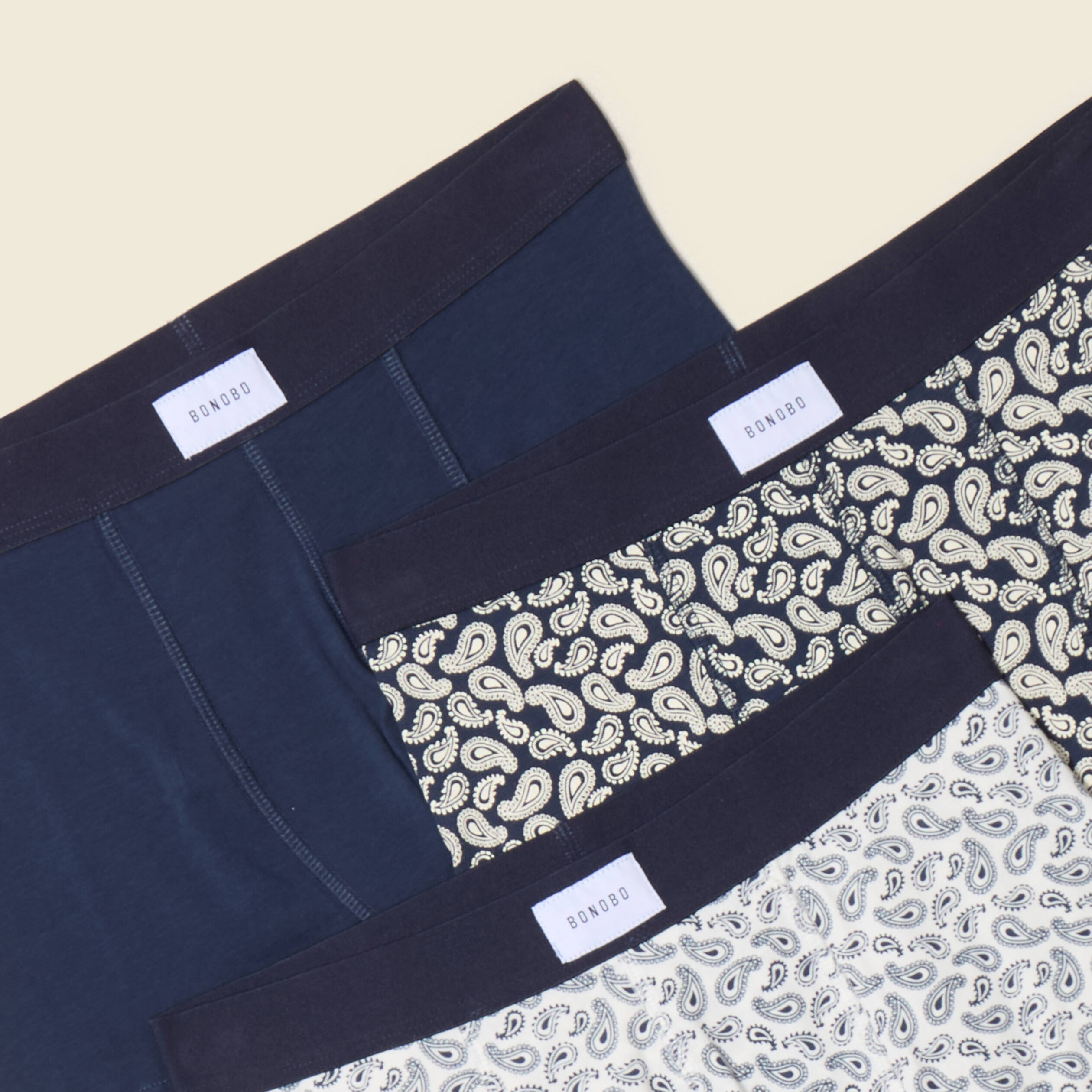 lot 3 boxers bleu marine homme Lot 3 boxers bleu marine homme