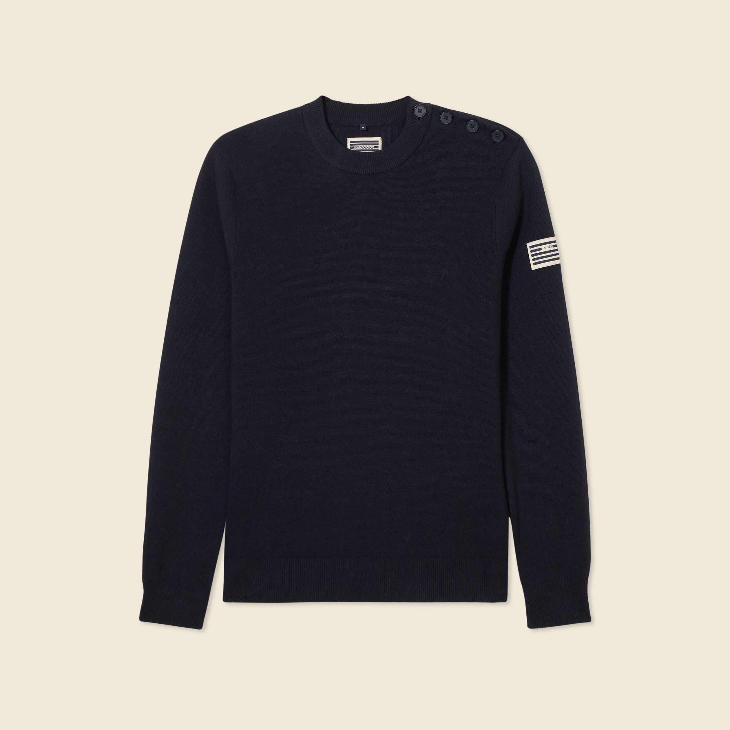 pull manches longues bleu marine homme Pull manches longues bleu marine homme