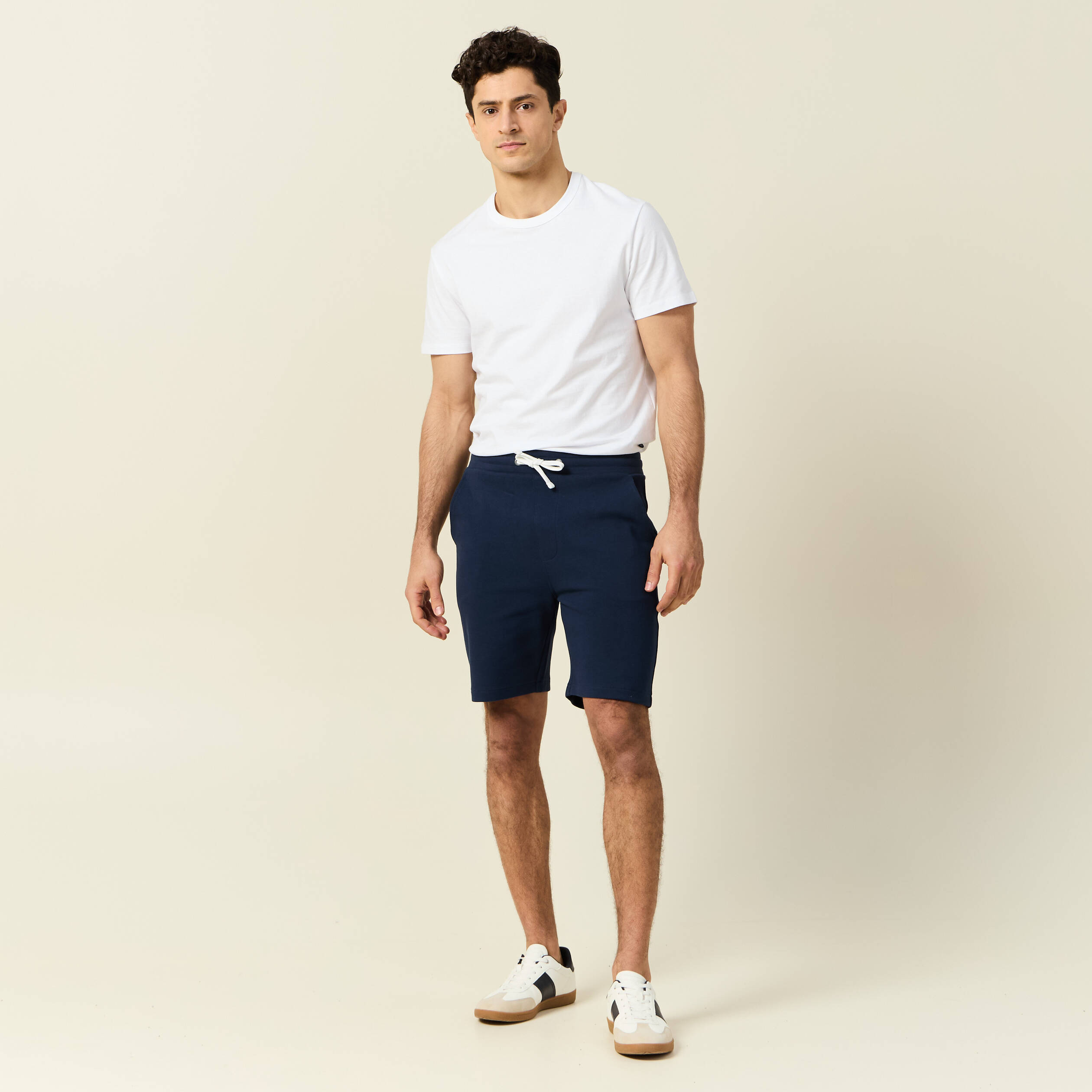 Short de bain à rayures marine/bleu/blanc La Redoute Collections | La