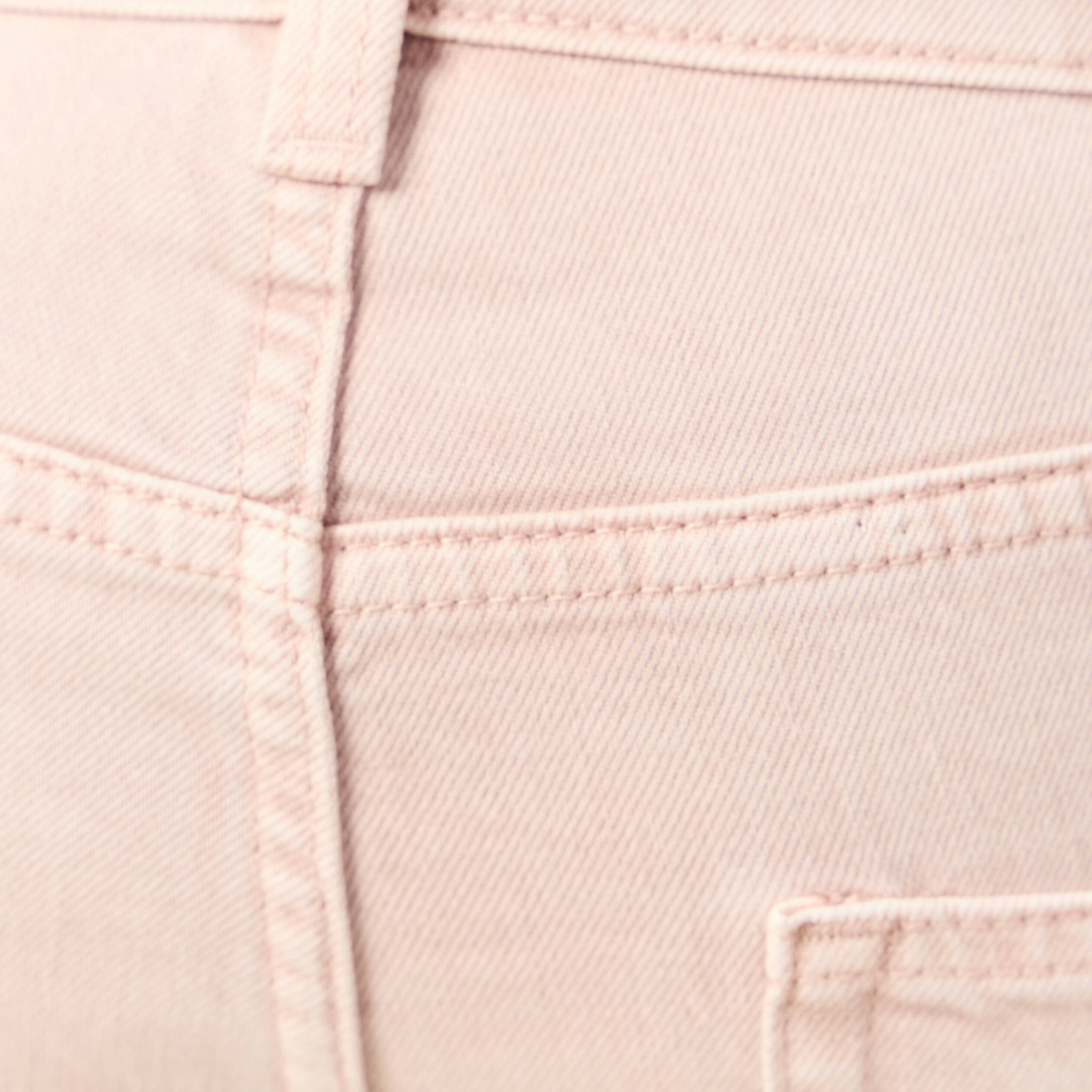 Jeans relax 5 poches rose homme