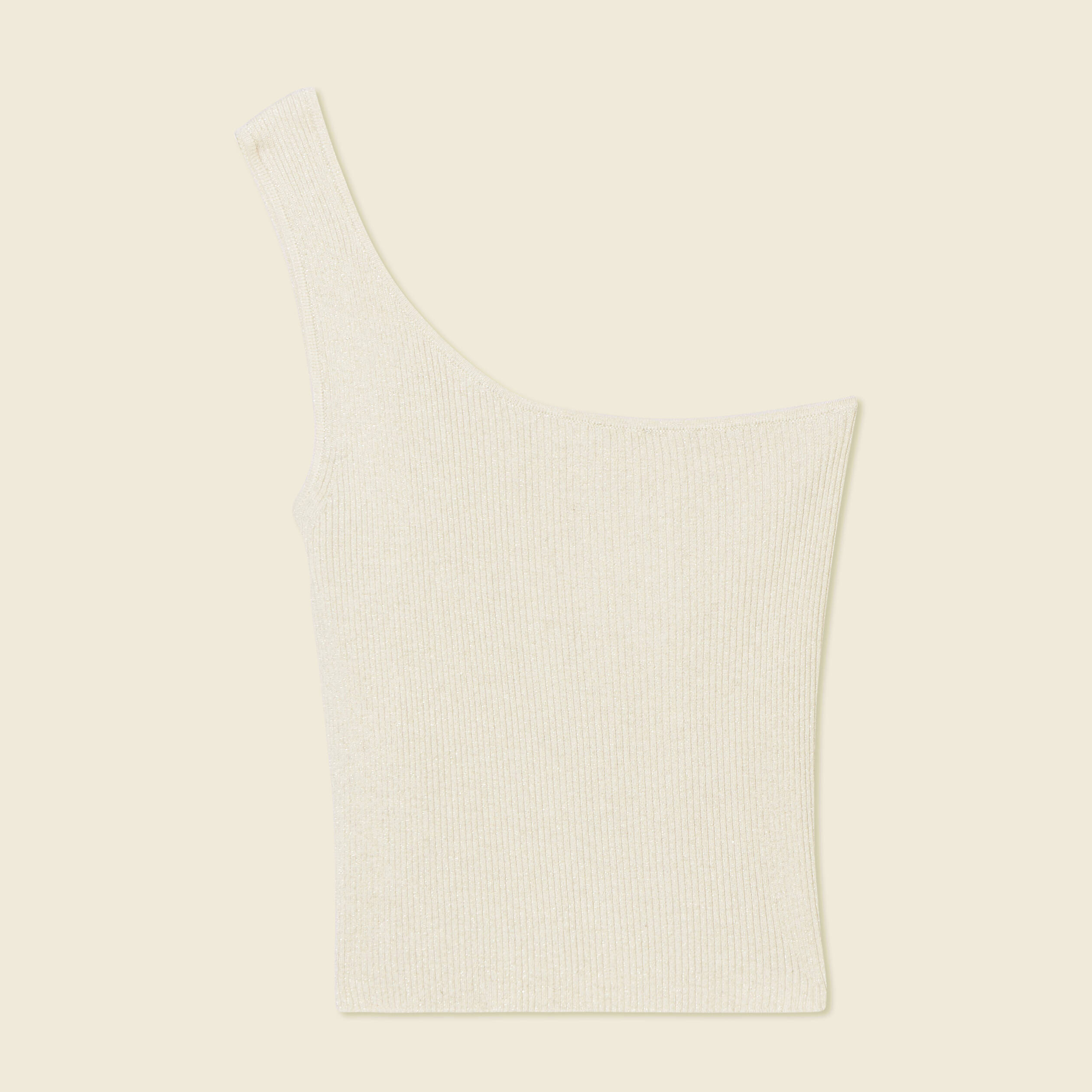 pull asymetrique creme femme Pull asymétrique creme femme