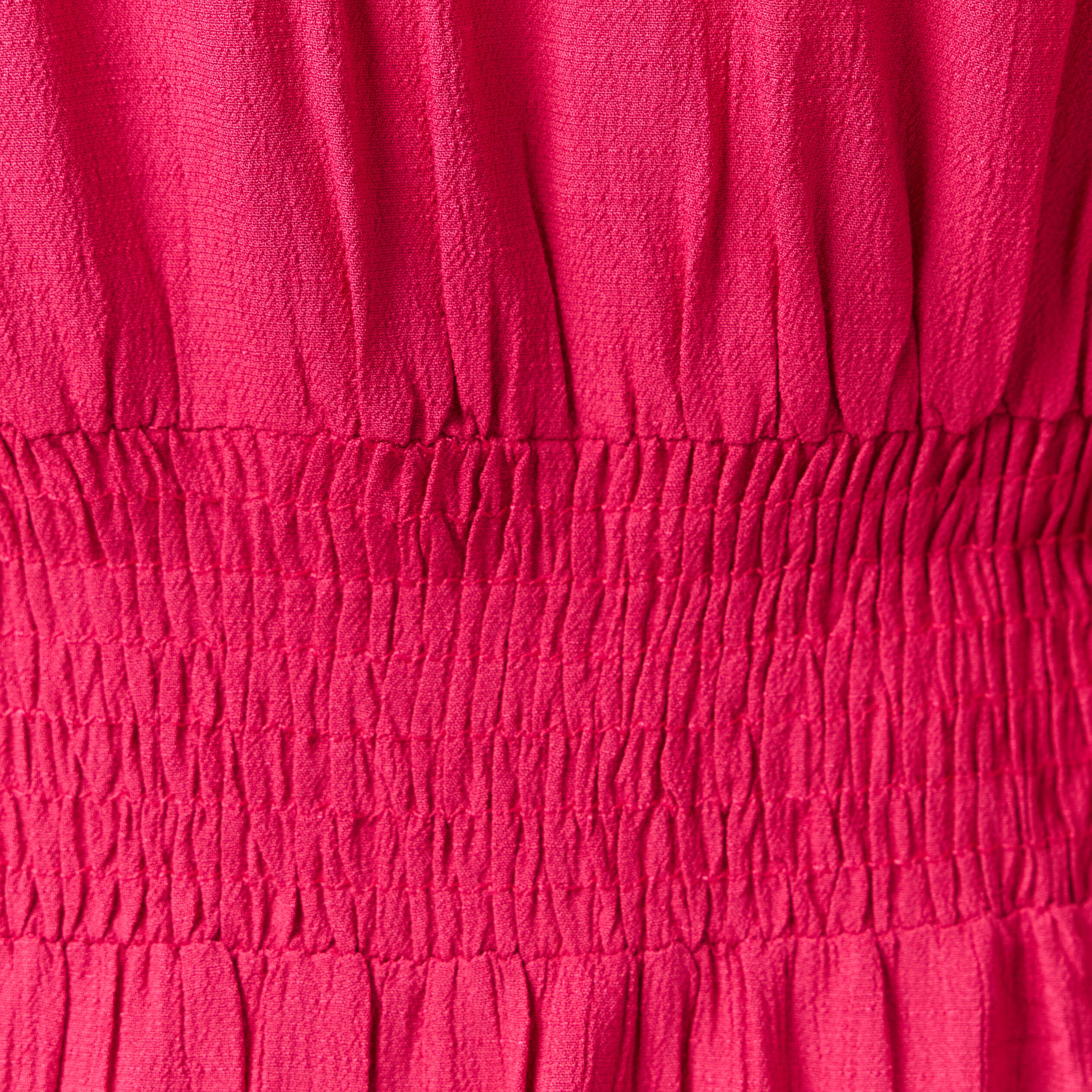 robe longue evasee rose framboise femme Robe longue évasée rose framboise femme