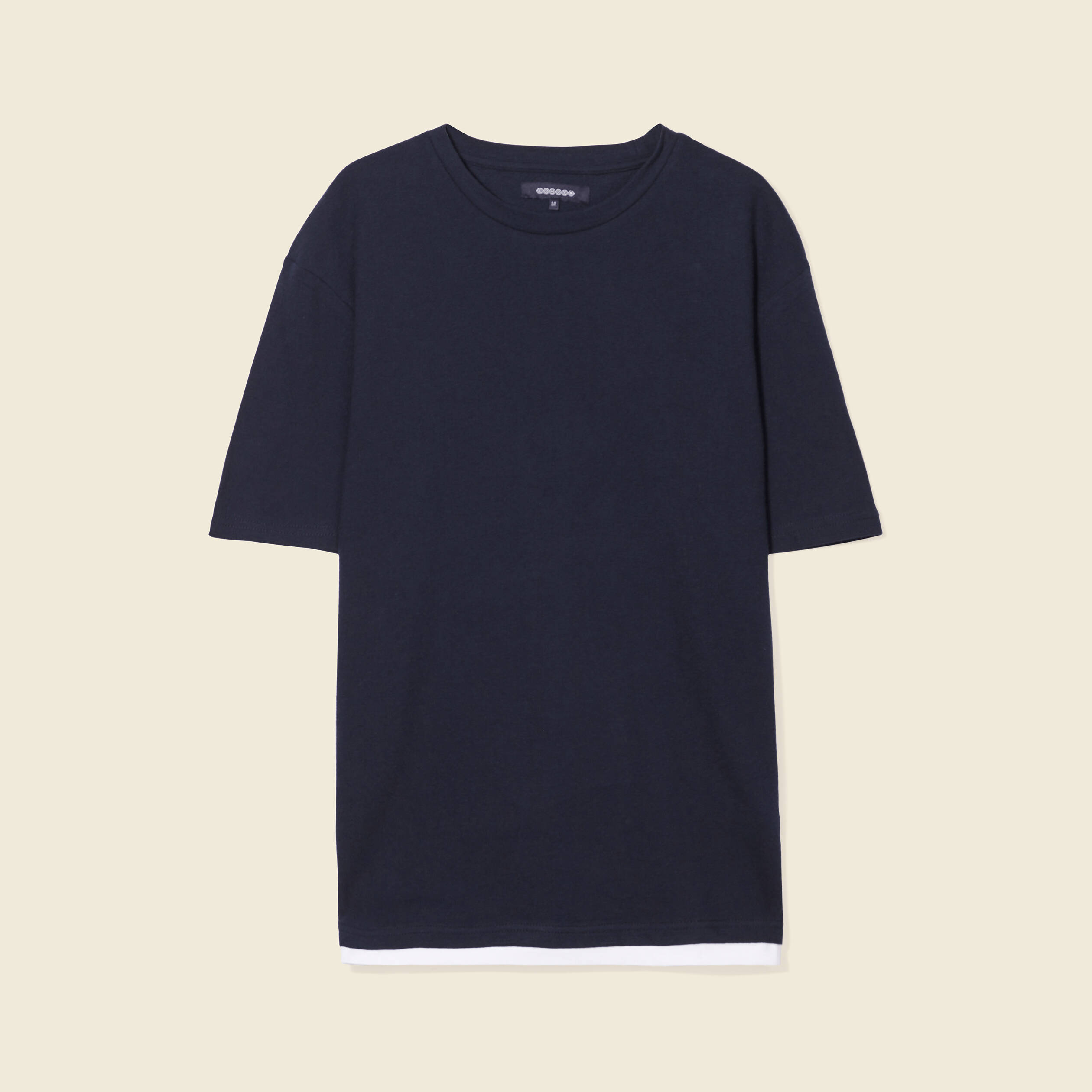 t shirt manches courtes bleu marine homme T-shirt manches courtes bleu marine homme