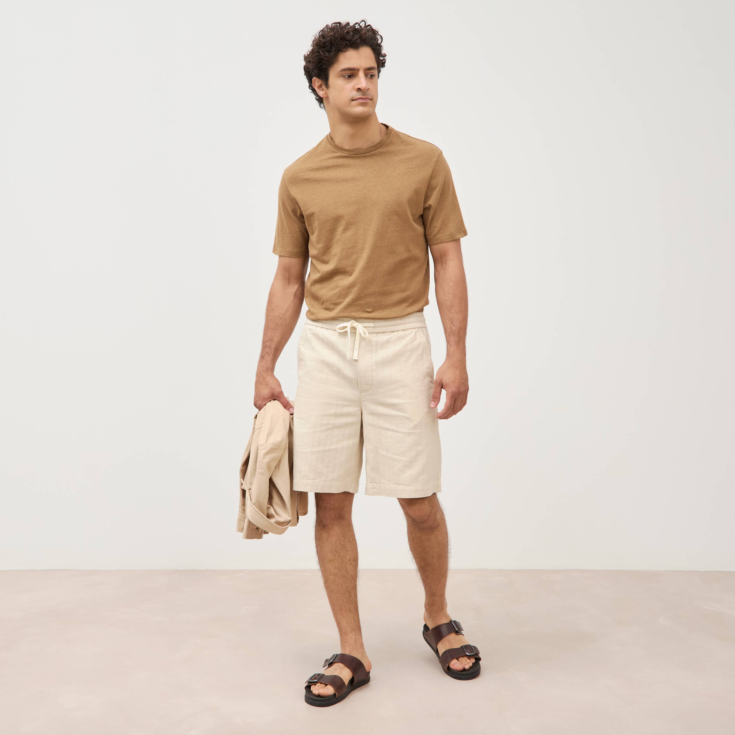 Bermuda ecru homme