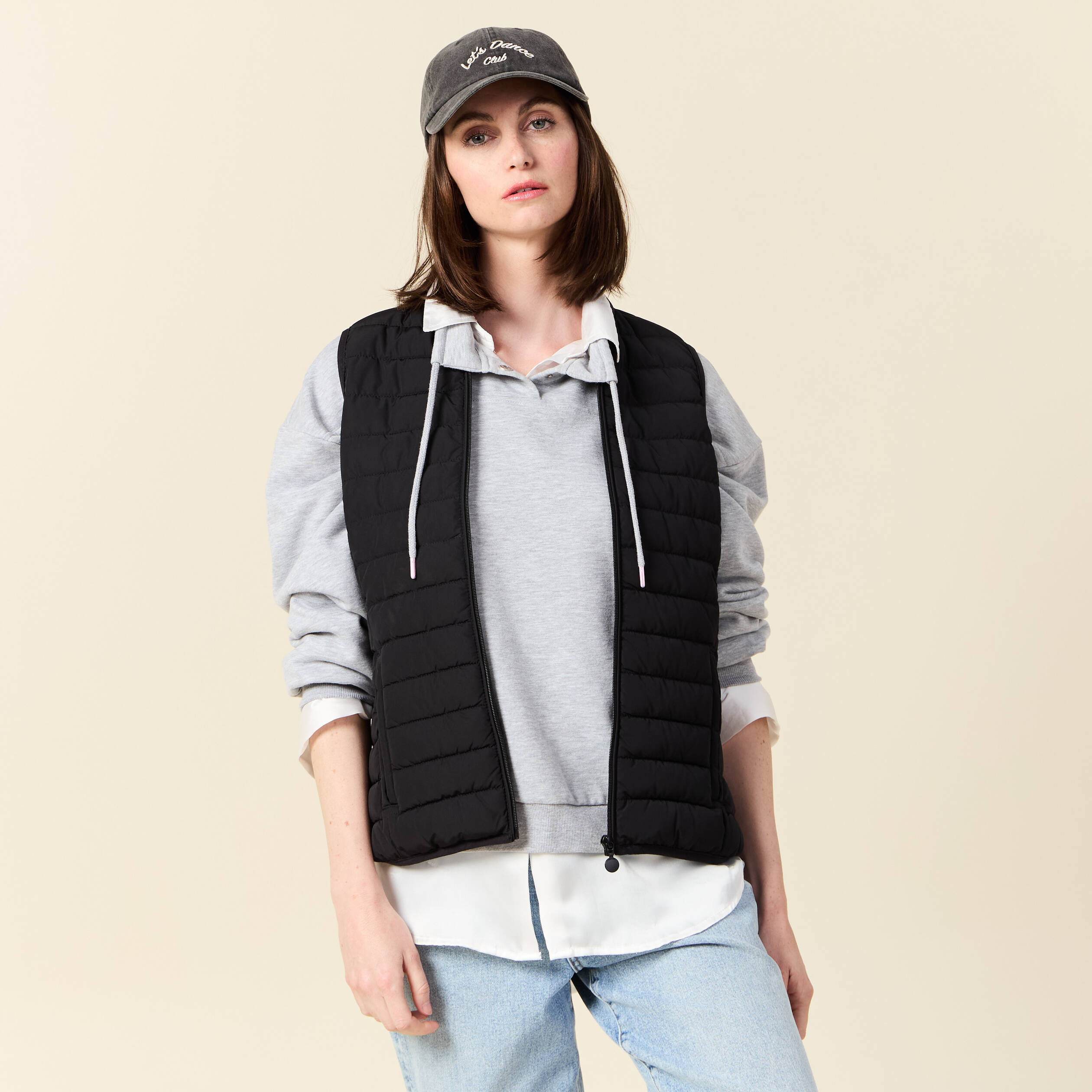 doudoune eco responsable noir femme Doudoune éco-responsable noir femme