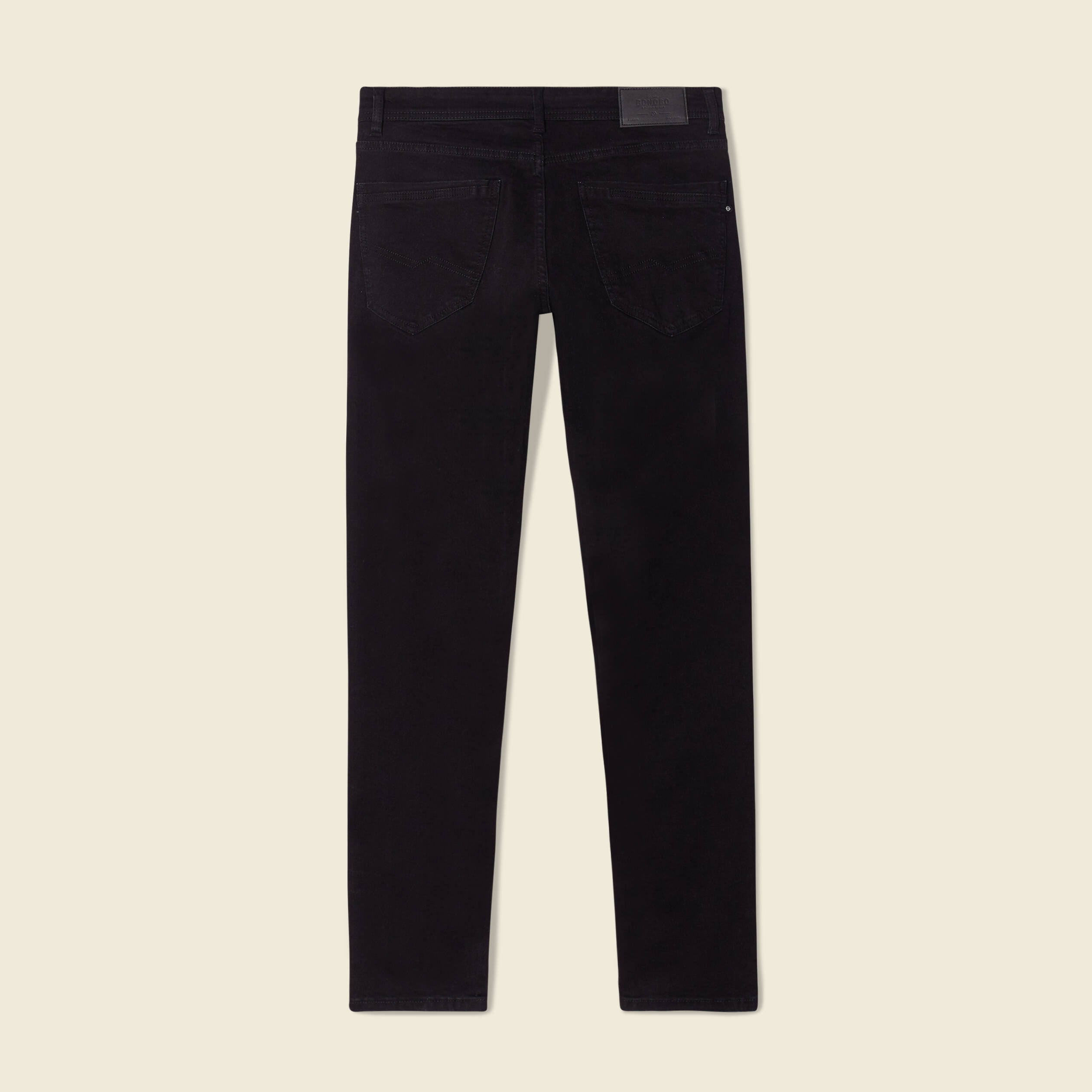 Jeans slim éco-responsable denim noir homme