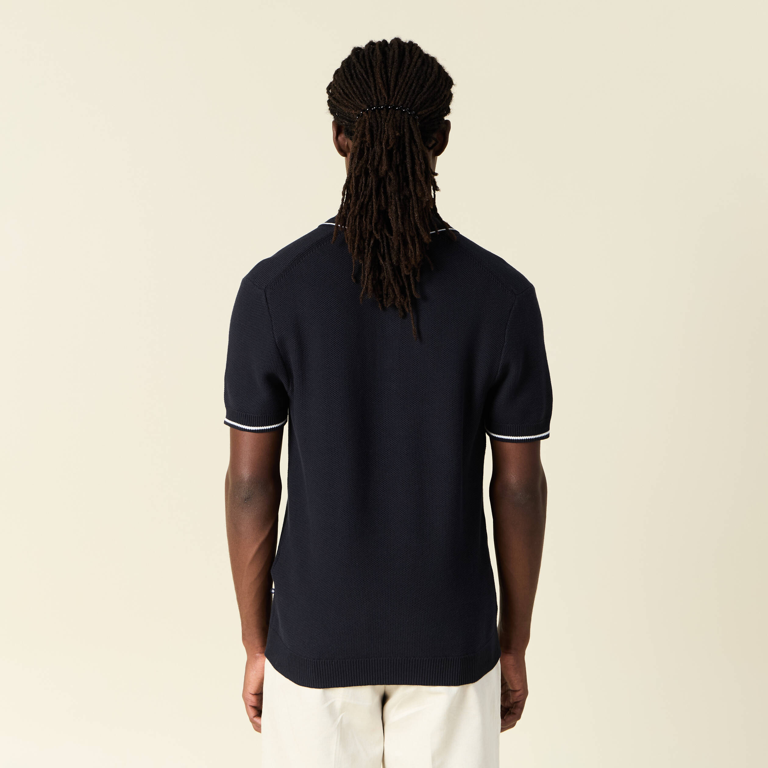 polo manches courtes bleu marine homme Polo manches courtes bleu marine homme