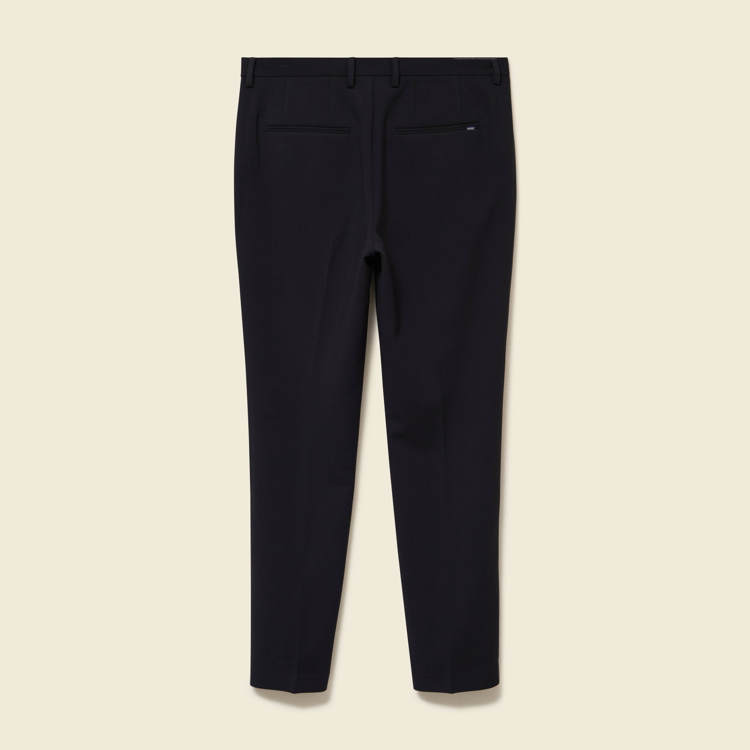 Pantalon slim cigarette noir homme