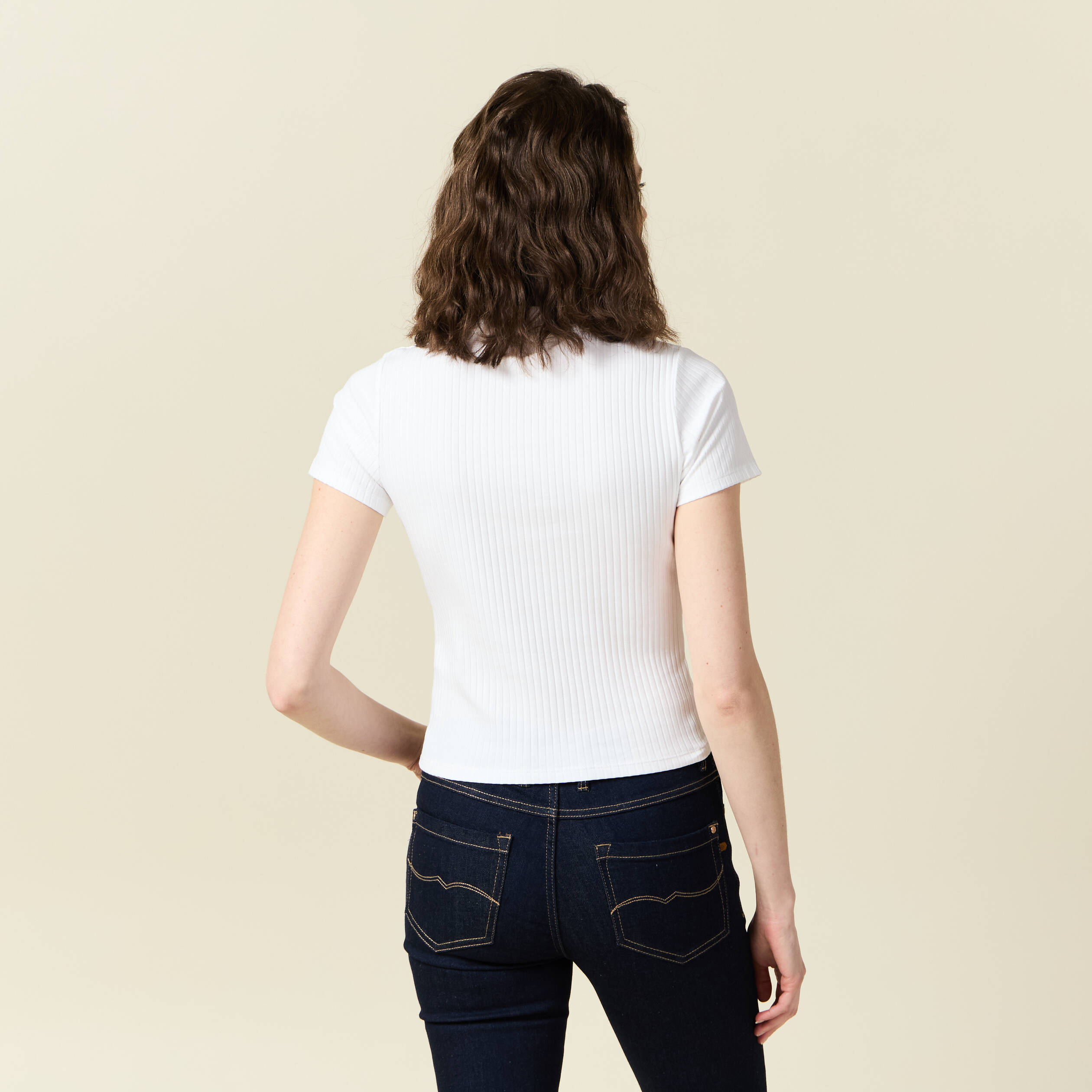 polo manches courtes blanc femme Polo manches courtes blanc femme