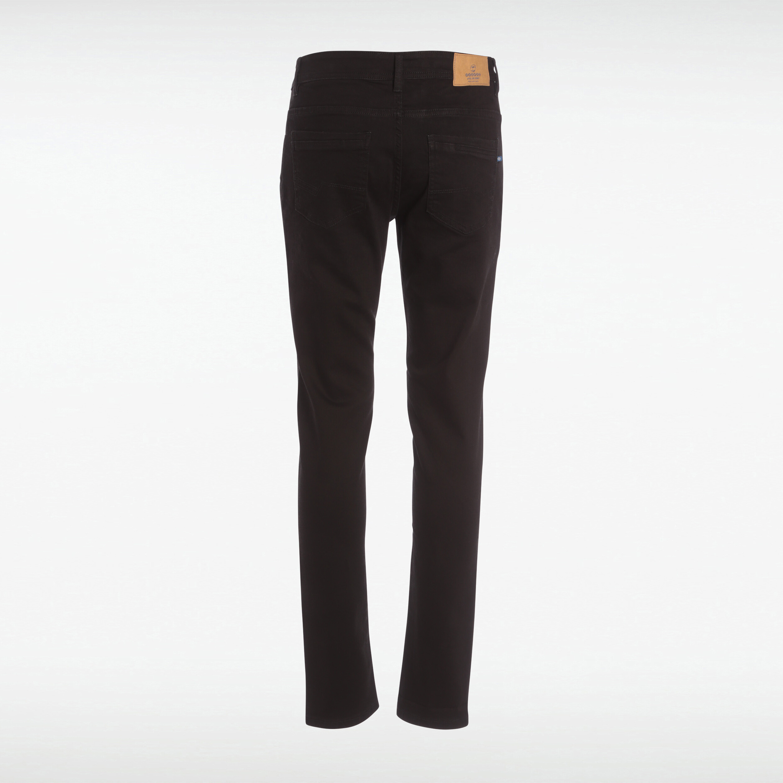 Jeans slim effet used Instinct denim noir homme