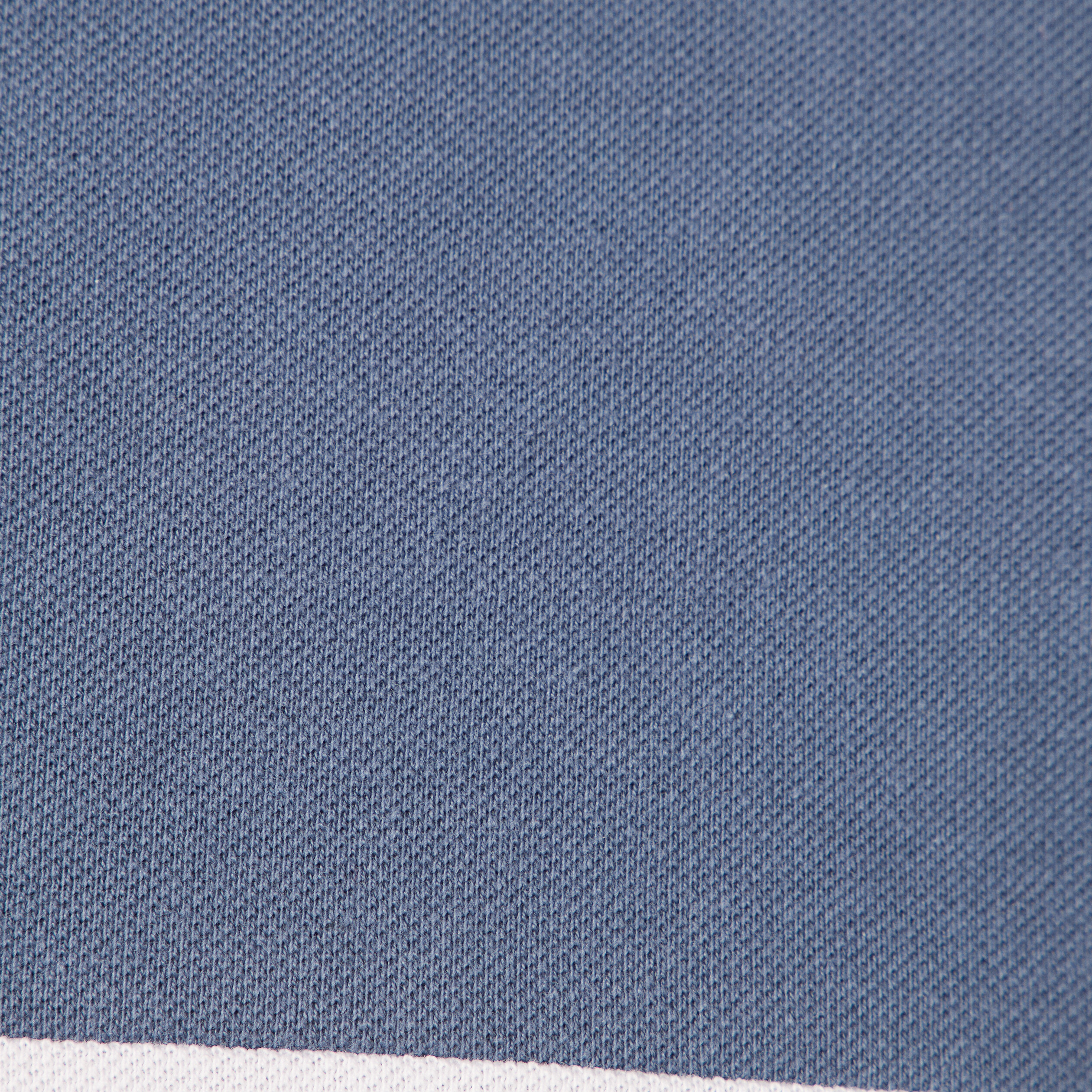 Polo éco-responsable bleu gris homme