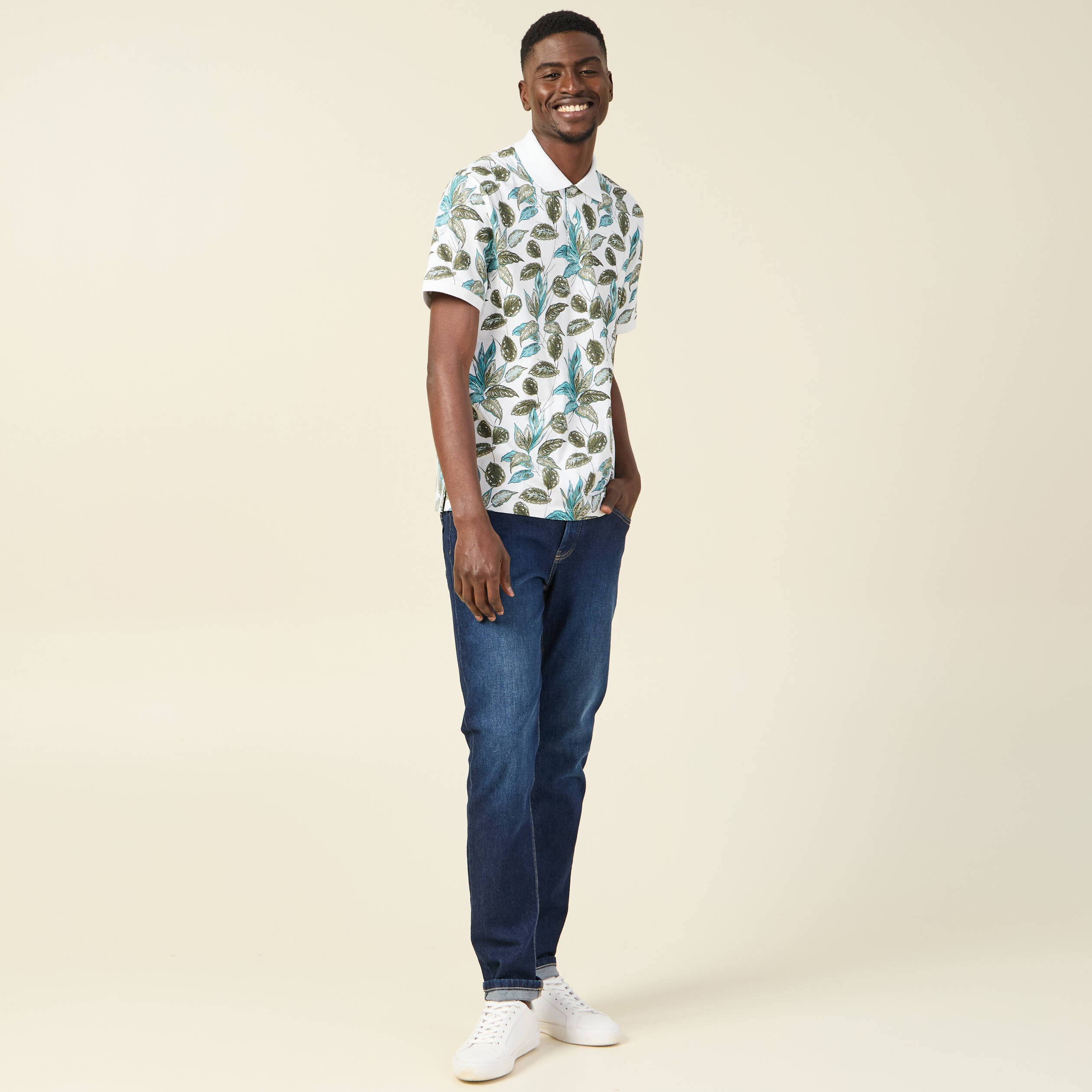 polo eco responsable blanc homme Polo éco-responsable blanc homme