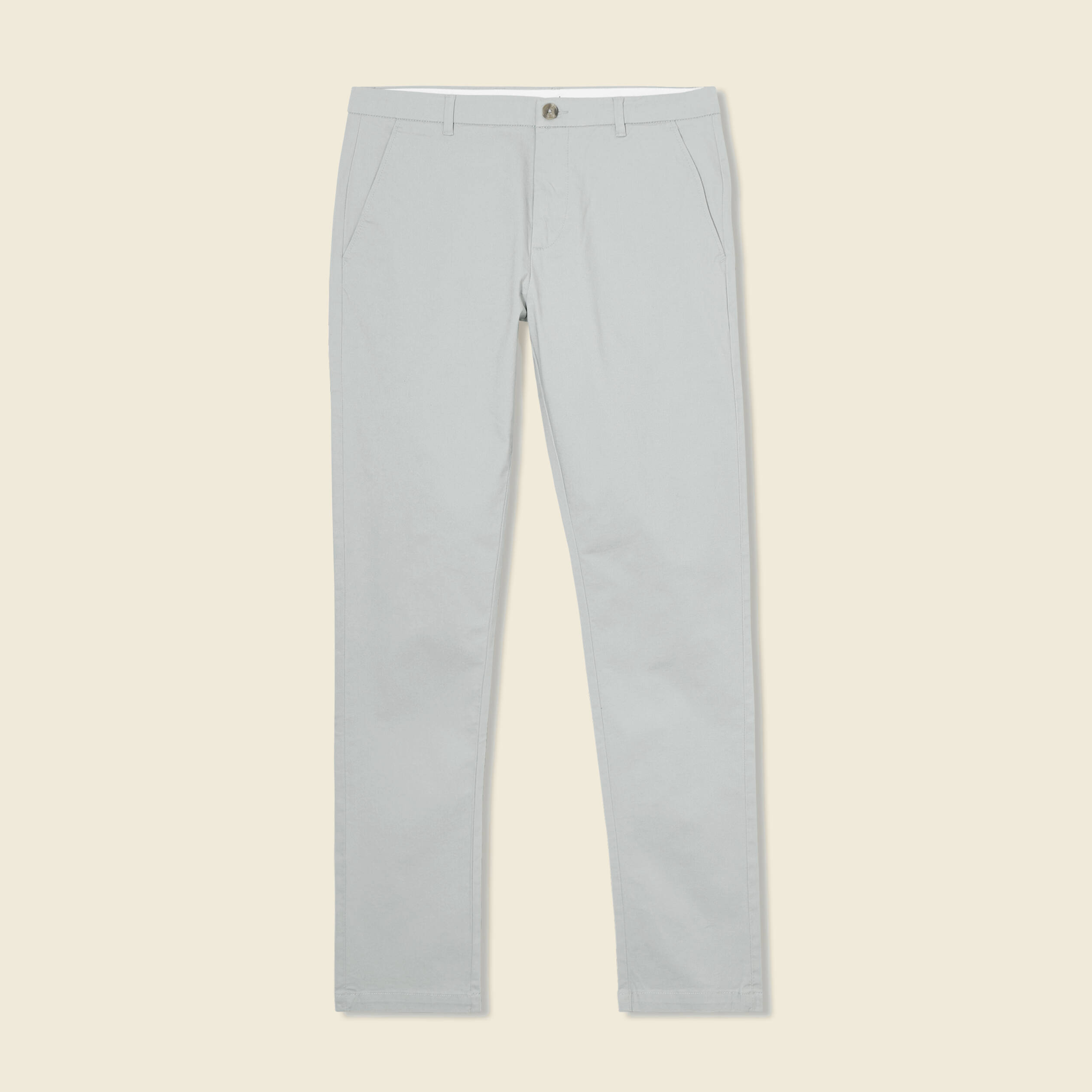 Pantalon chino longueur 32 bleu gris homme