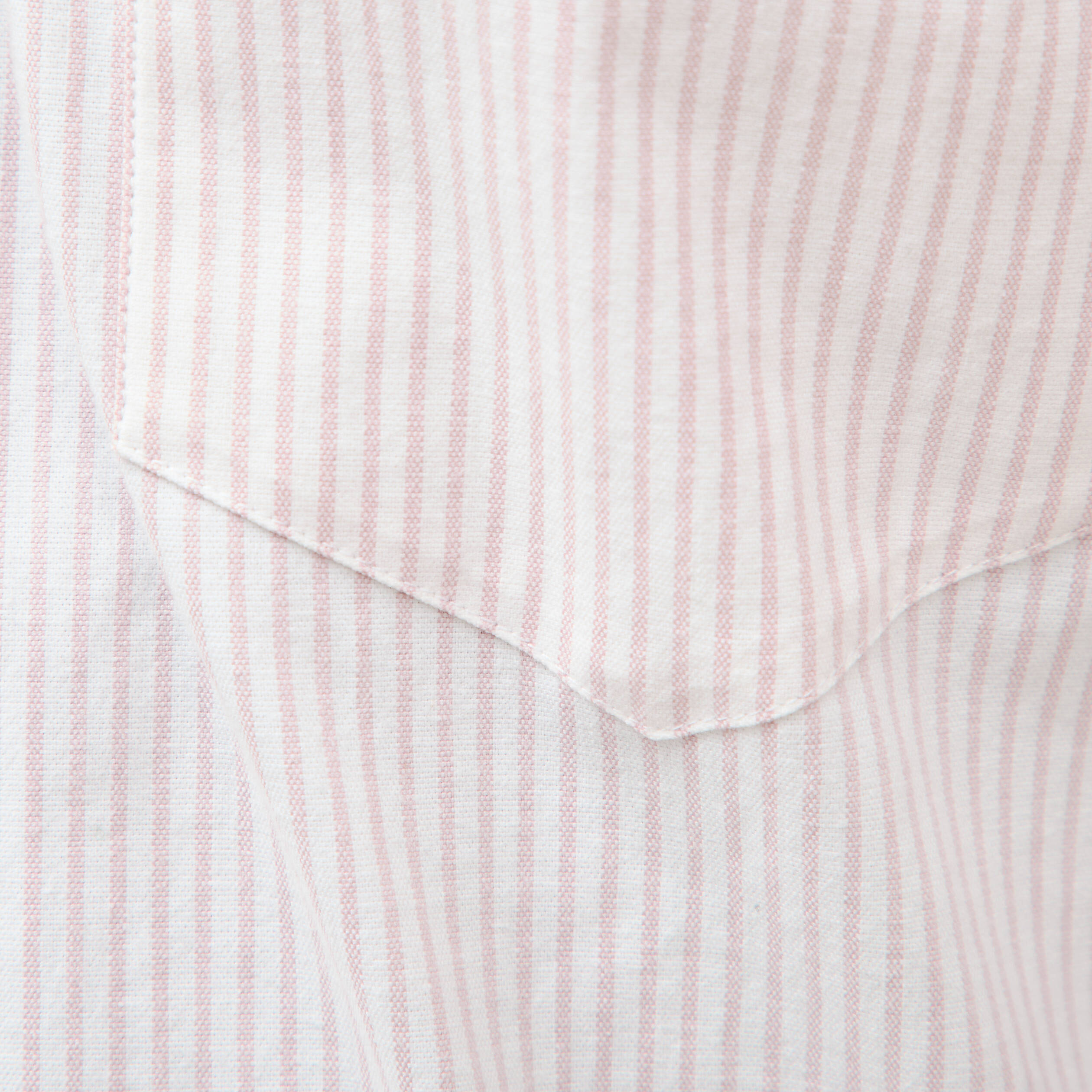 Chemise manches longues col am&eacute;ricain rose poudr&eacute;e homme